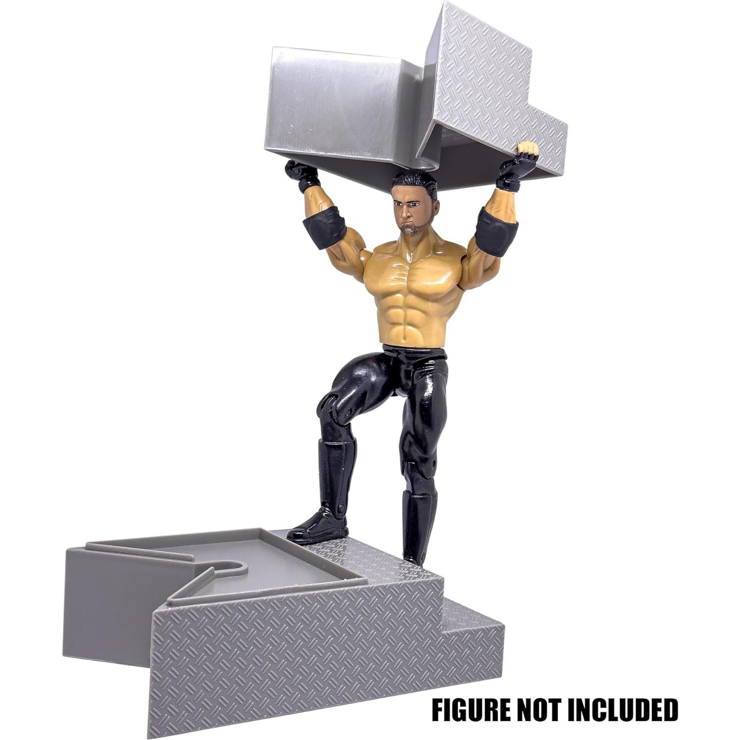 Escaleras de Ring Rompibles Deluxe Figures Toy 15cm Lucha Libre