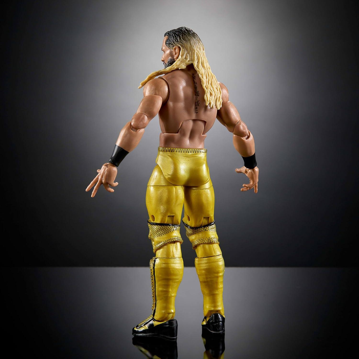 Figura de Acción Elite Mattel WWE Seth Rollins 15 cm Coleccionable