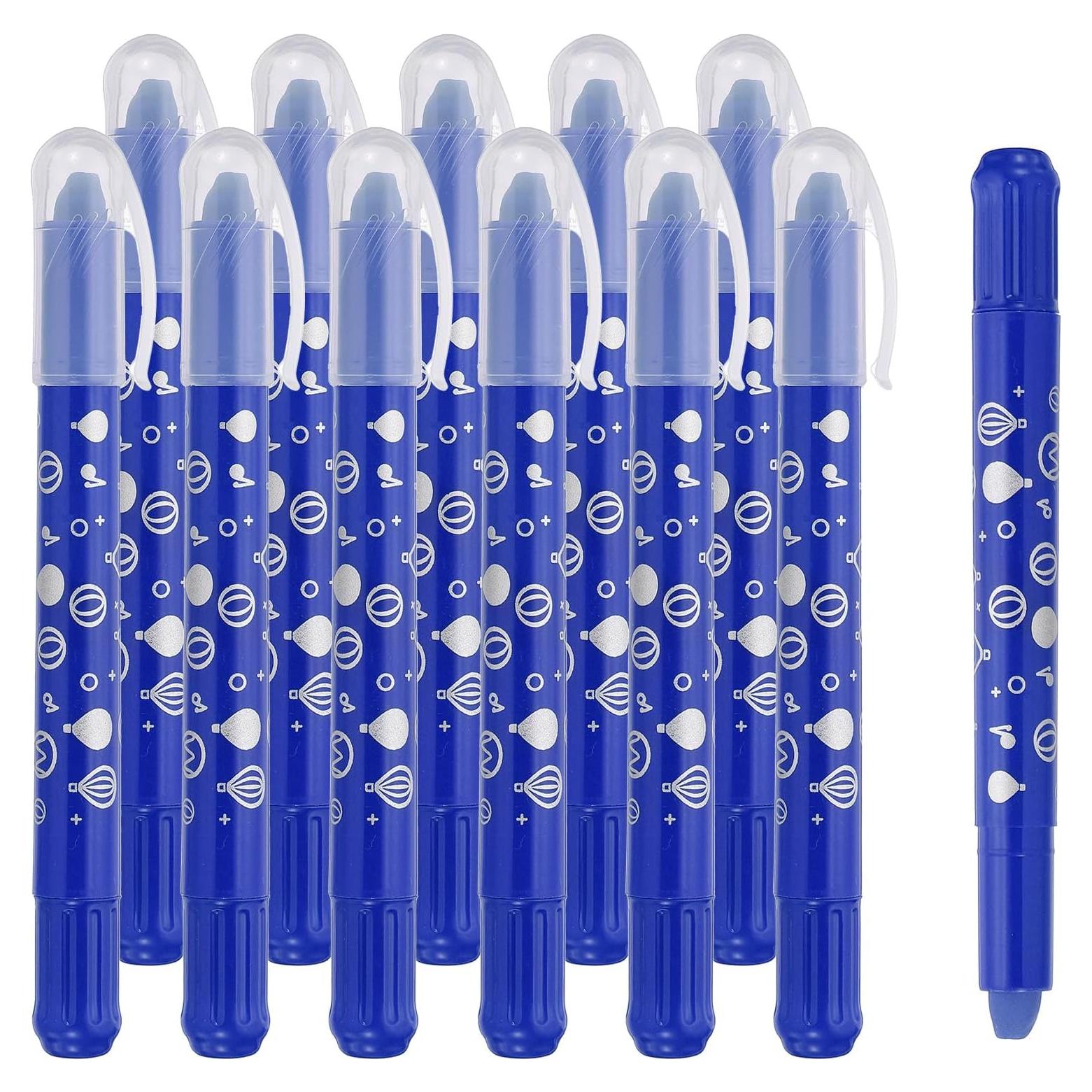 Crayones Acuarelables PATIKIL 12Pcs Azul Profundo