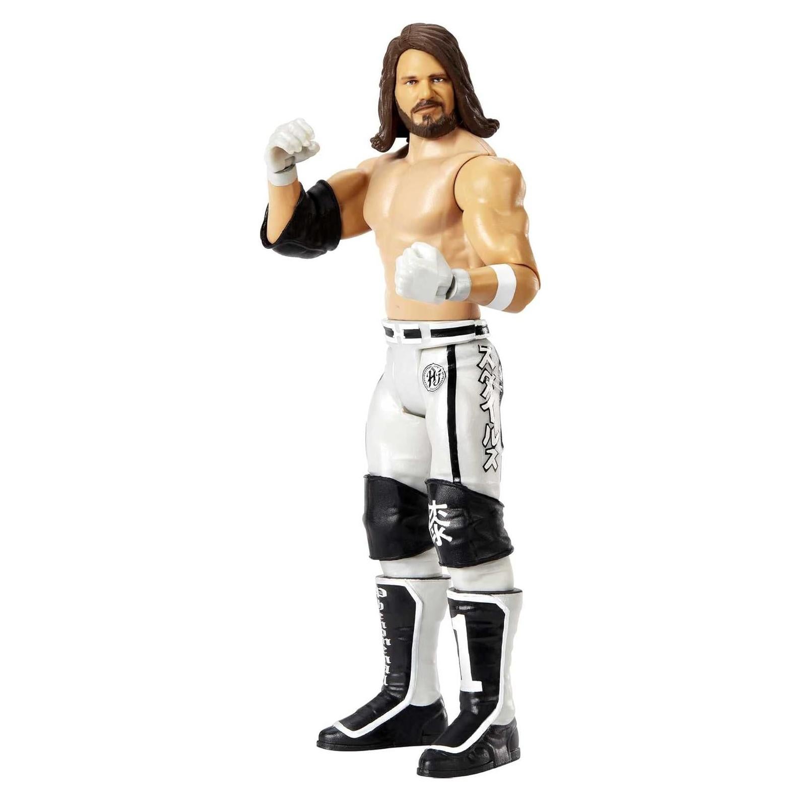 Figura de Acción WWE Básica AJ Styles 15 cm Coleccionable