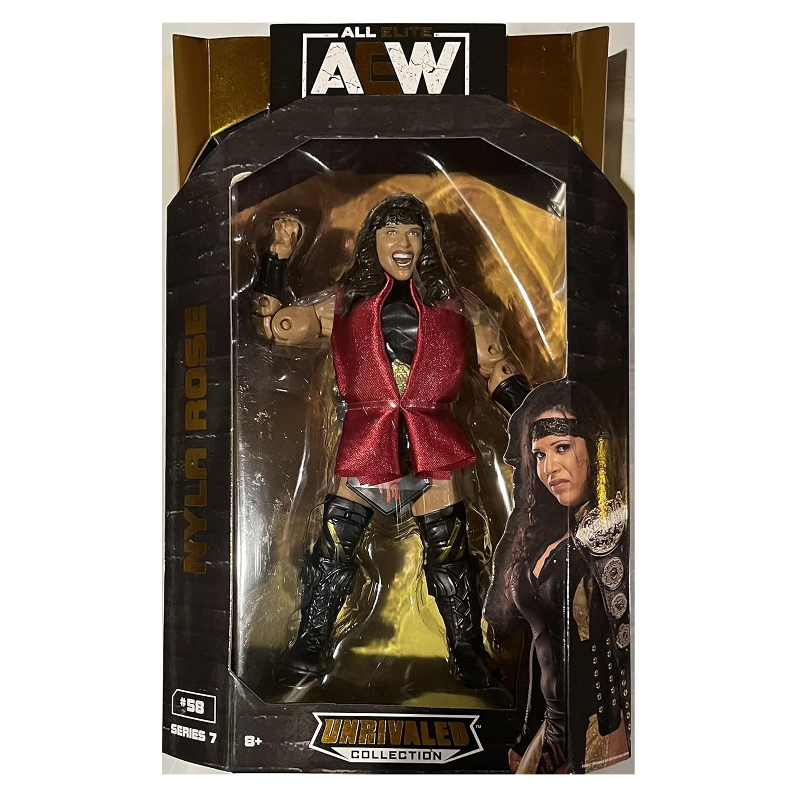 Figura de Acción Nyla Rose AEW Unrivaled 7 Jazwares