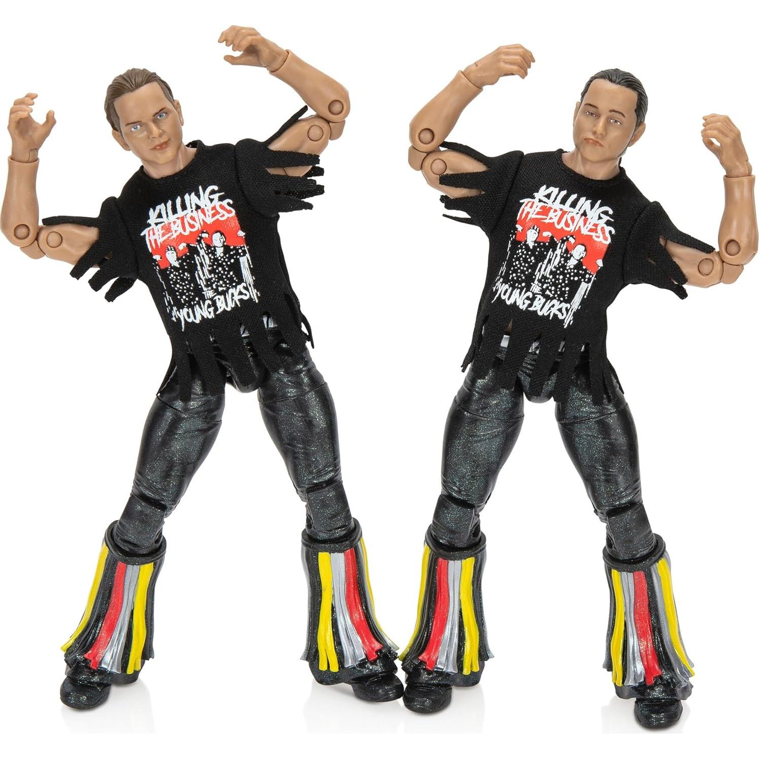 Figuras de Acción Lucha Libre Young Bucks Jazwares 1 de 4000