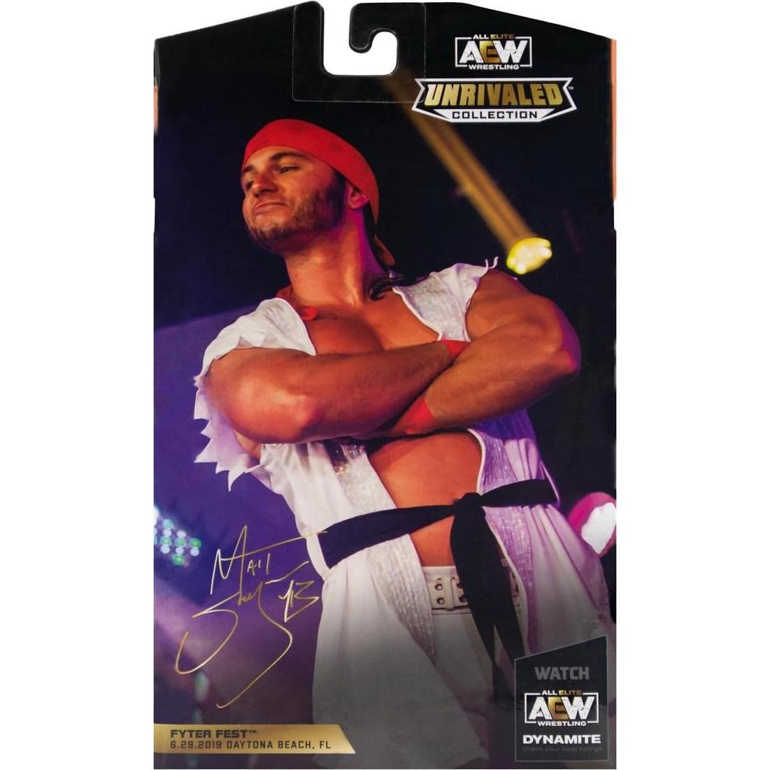 Figura de acción Matt Jackson Ryu 15 cm Jazwares AEW