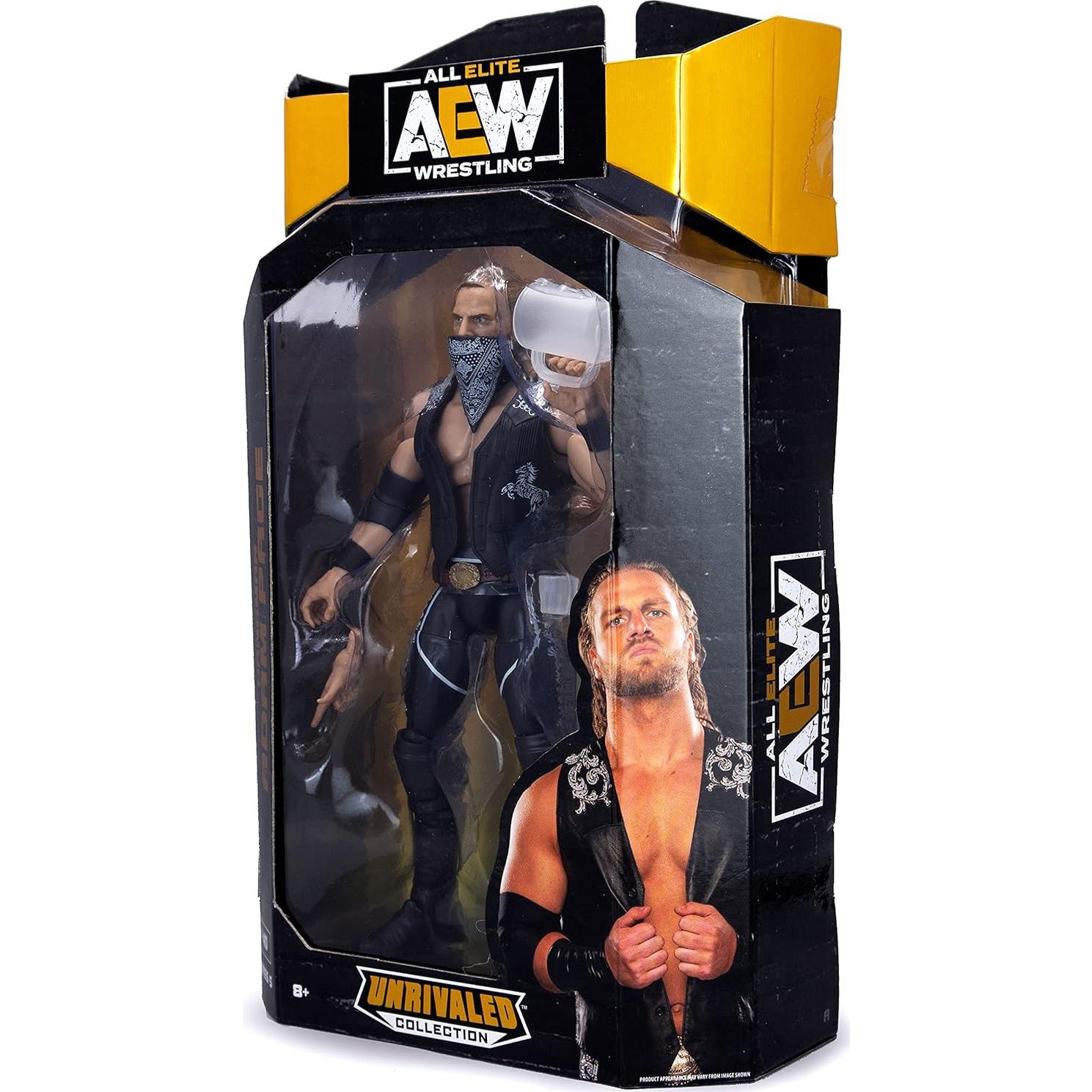 Figura de Acción Hangman Adam Page AEW 16.5 cm - Colección Unrivaled