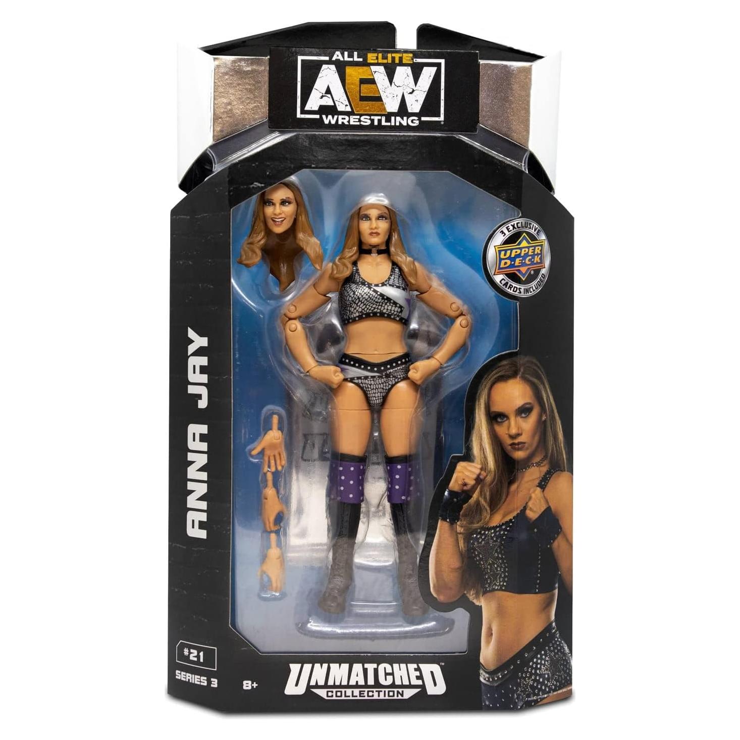 Figura de Acción AEW Anna Jay Colección Inigualable Serie 3
