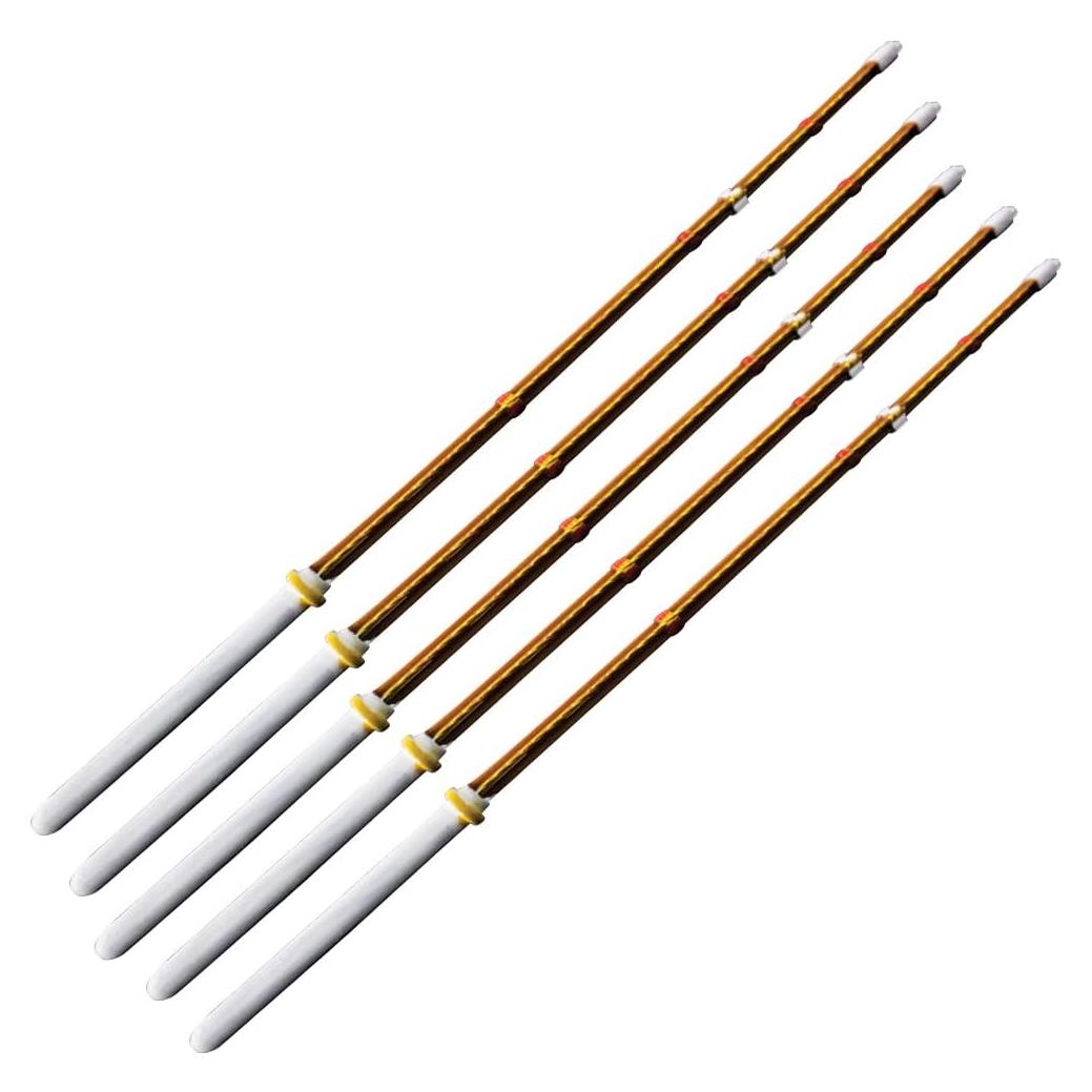 Juego de 5 Bastones Kendo Figures Toy Company para Figuras de Lucha