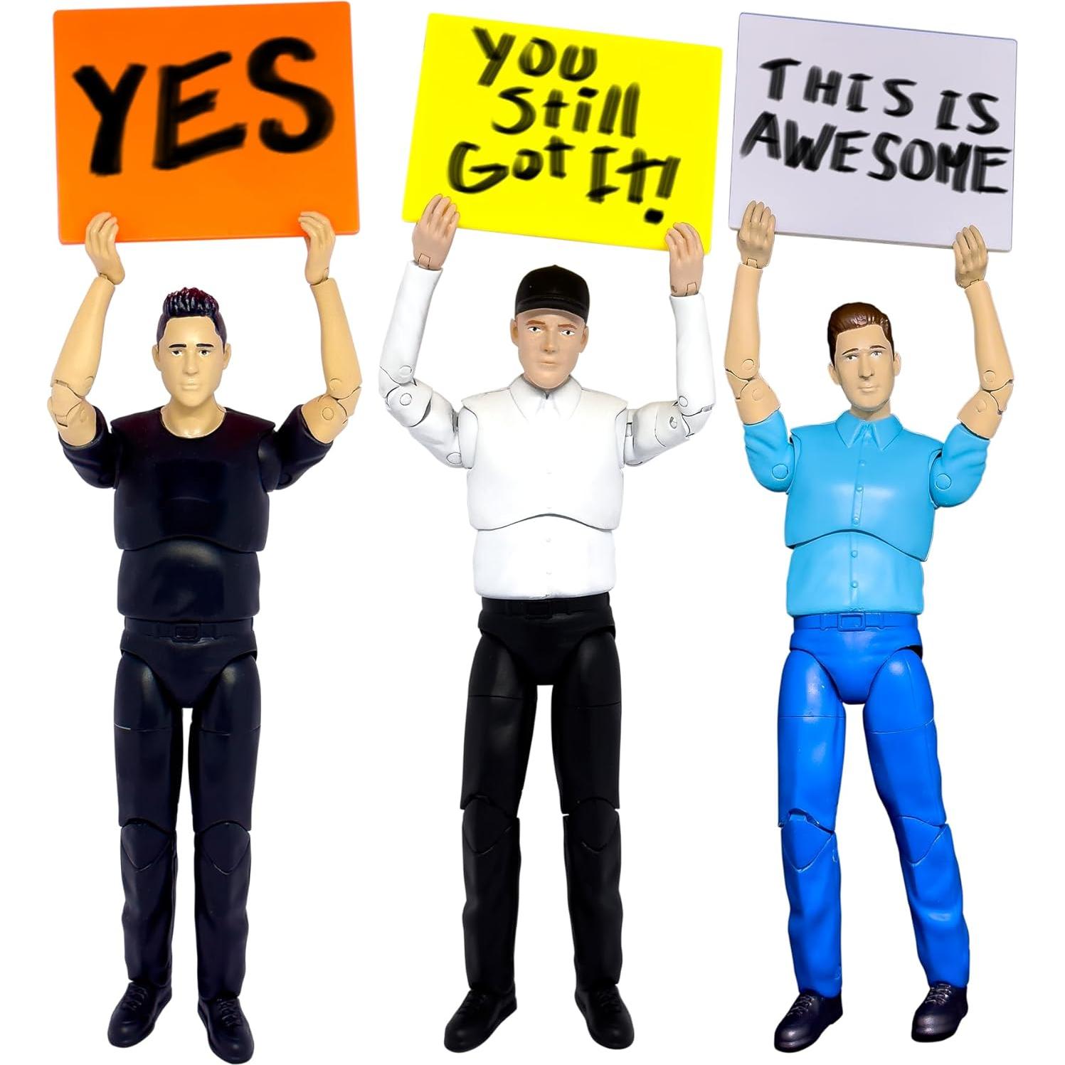 Juego de 8 Carteles de Lucha Libre WWE AEW + Marcador