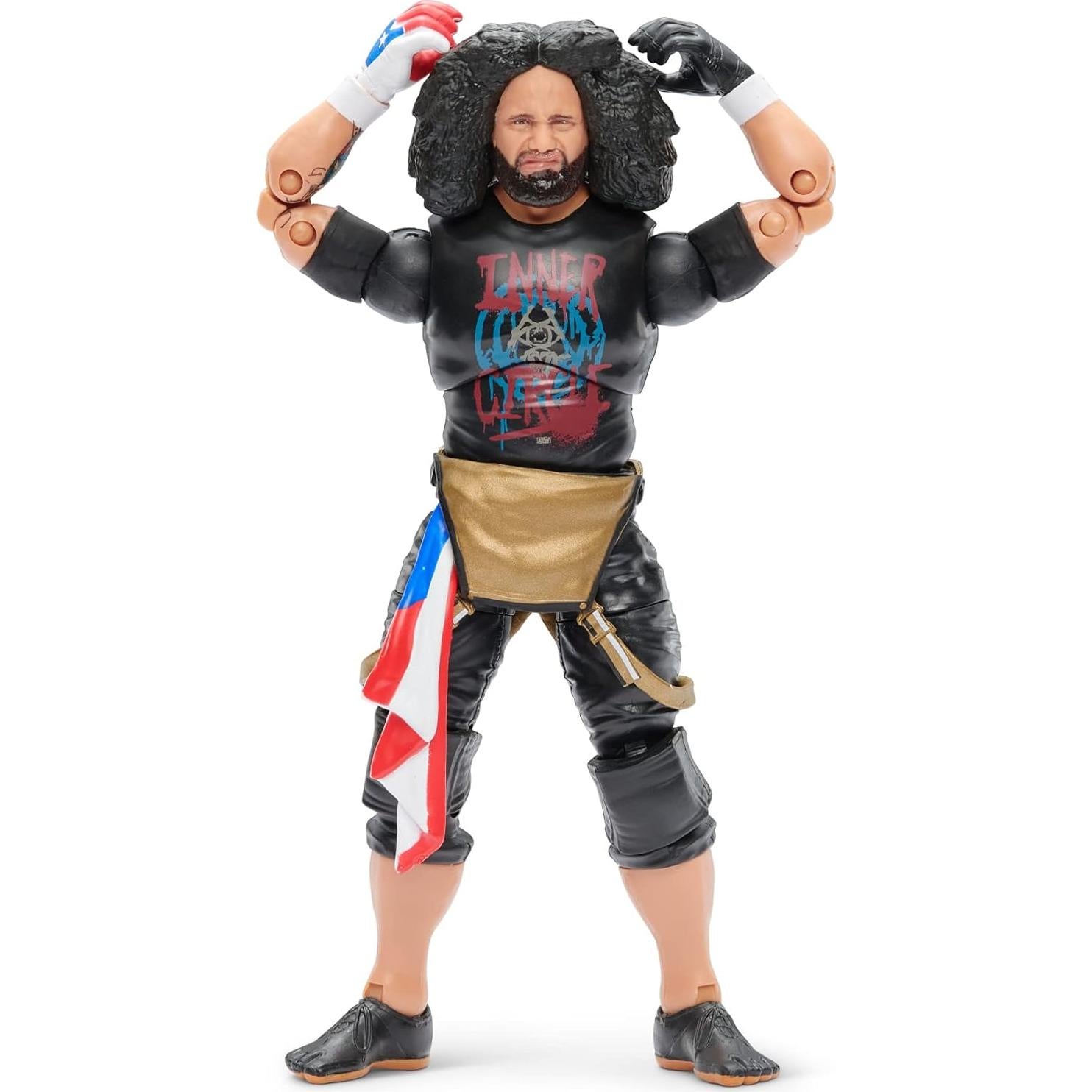 Figura de Acción Ortiz AEW Sin Rival 6.7 cm Jazwares