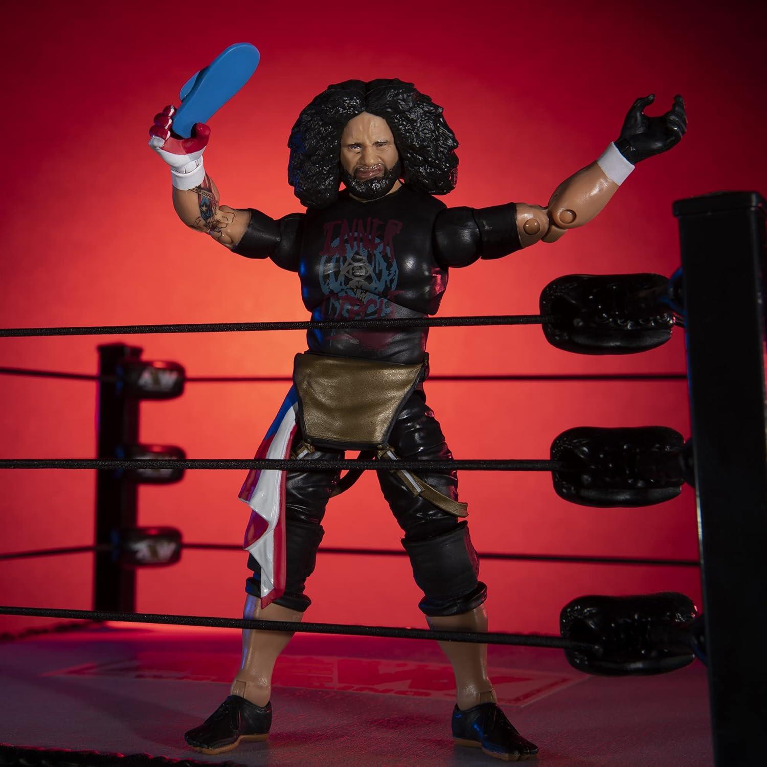 Figura de Acción Ortiz AEW Sin Rival 6.7 cm Jazwares