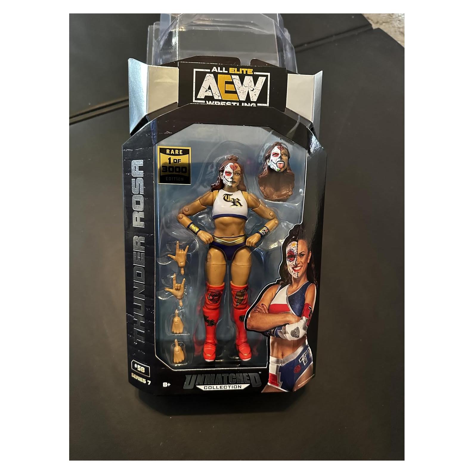 Figura de Acción Thunder Rosa Rara 1 de 3000 Jazwares AEW
