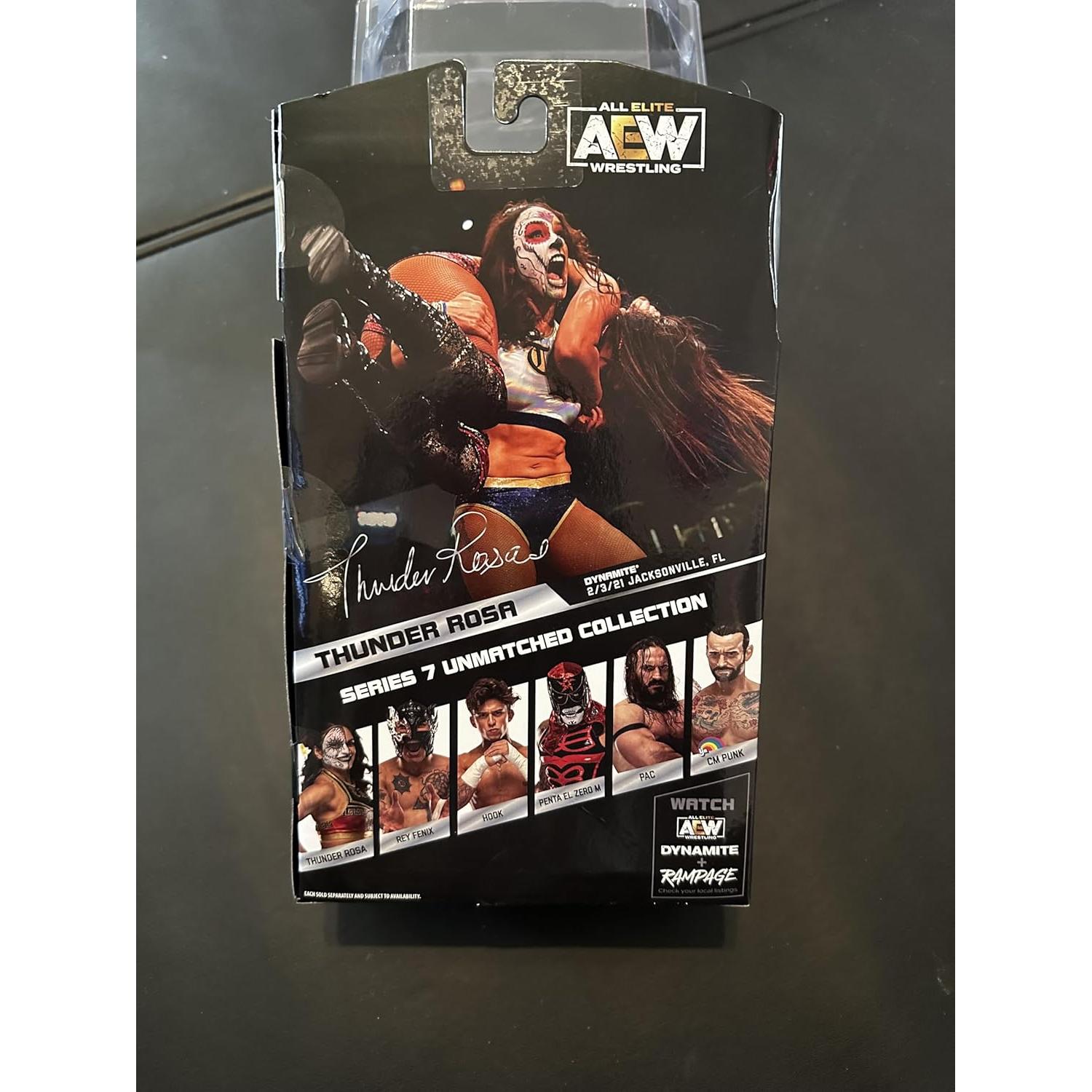 Figura de Acción Thunder Rosa Rara 1 de 3000 Jazwares AEW