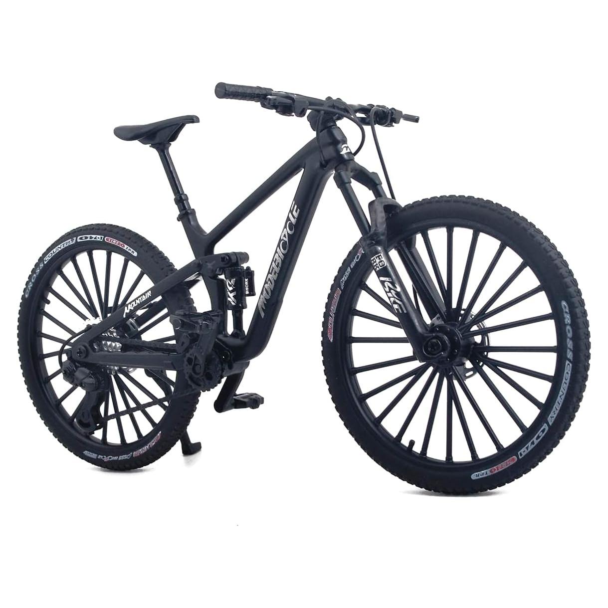 Bicicleta de Montaña Miniatura ZIYUE 20.3x11.2 cm Negro