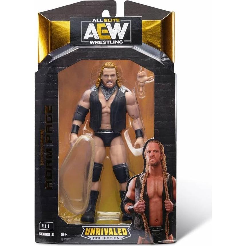 Figura de Acción AEW Unrivaled Hangman Adam Page 16.5 cm