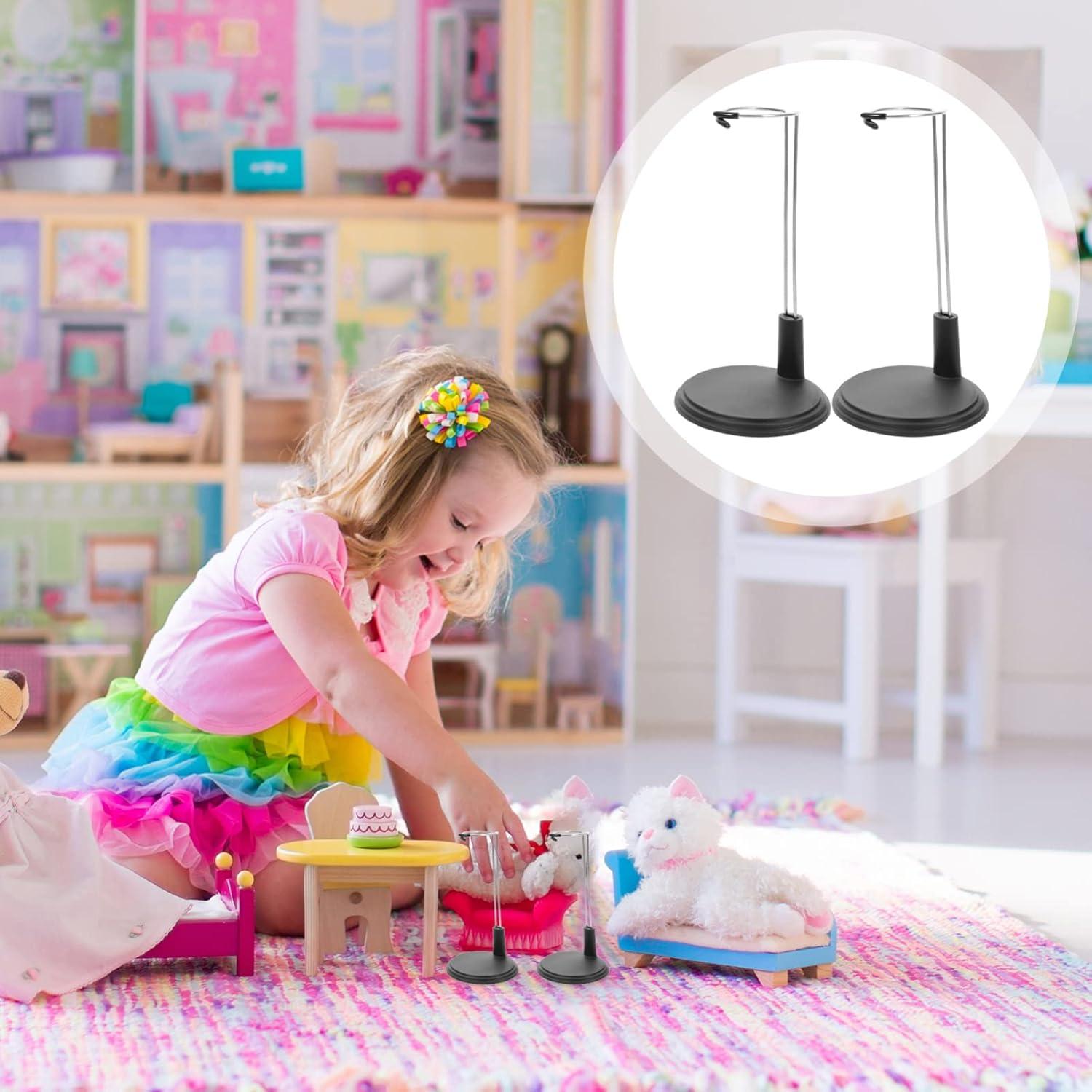 Soporte de Muñeca Ajustable Toddmomy 4 Pcs Negro PVC Hierro