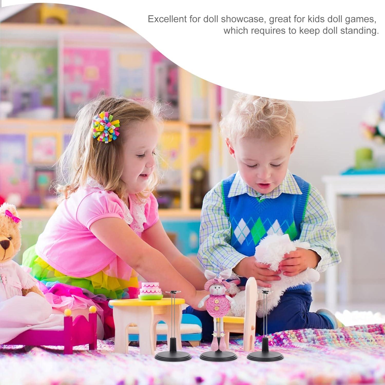 Soporte de Muñeca Ajustable Toddmomy 4 Pcs Negro PVC Hierro