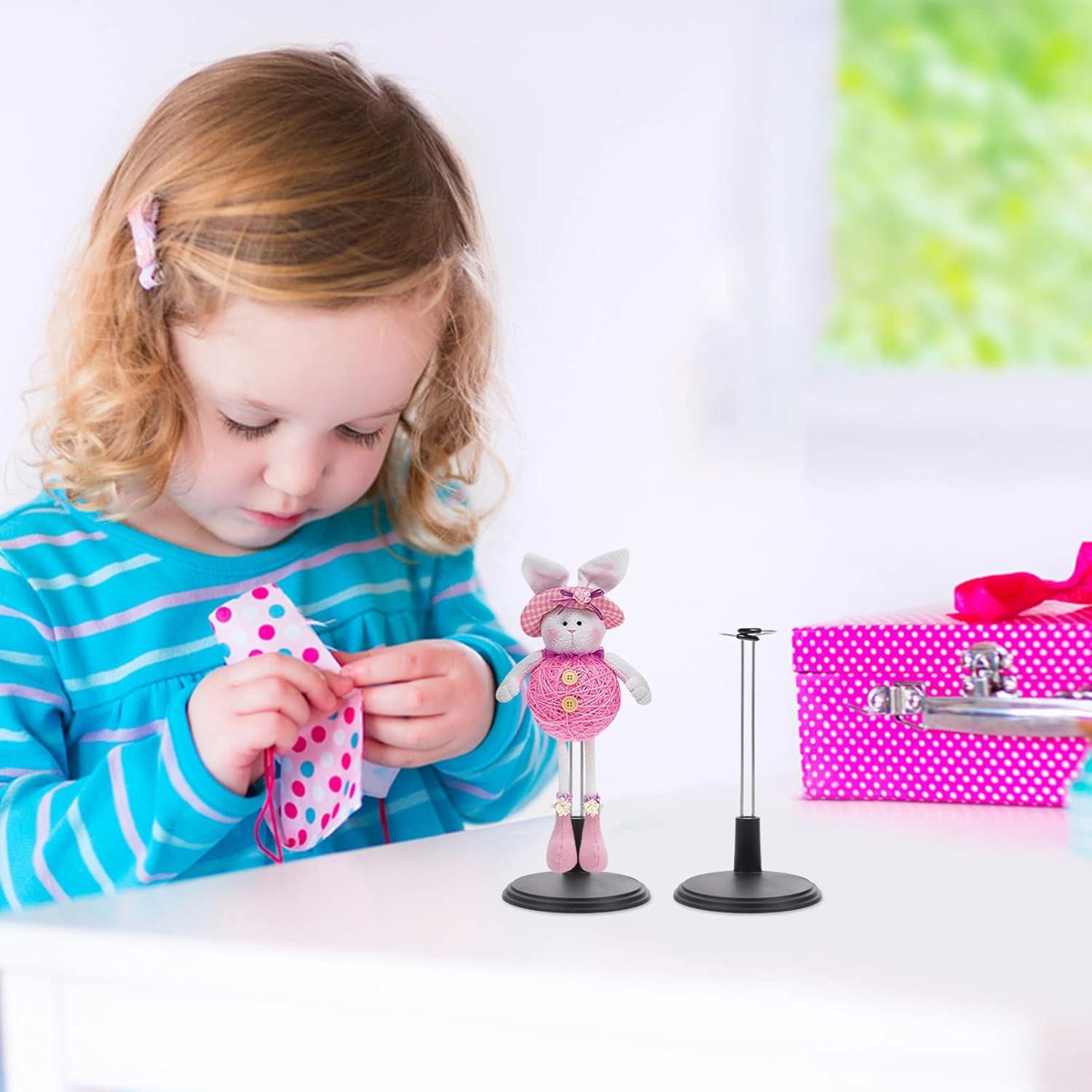 Soporte de Muñeca Ajustable Toddmomy 4 Pcs Negro PVC Hierro