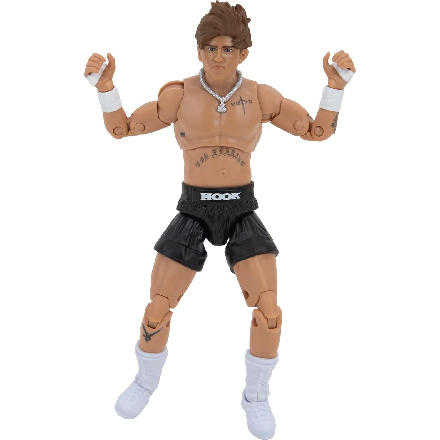 Figuras de acción AEW Unrivaled Hook y Danhausen - 15.24 cm