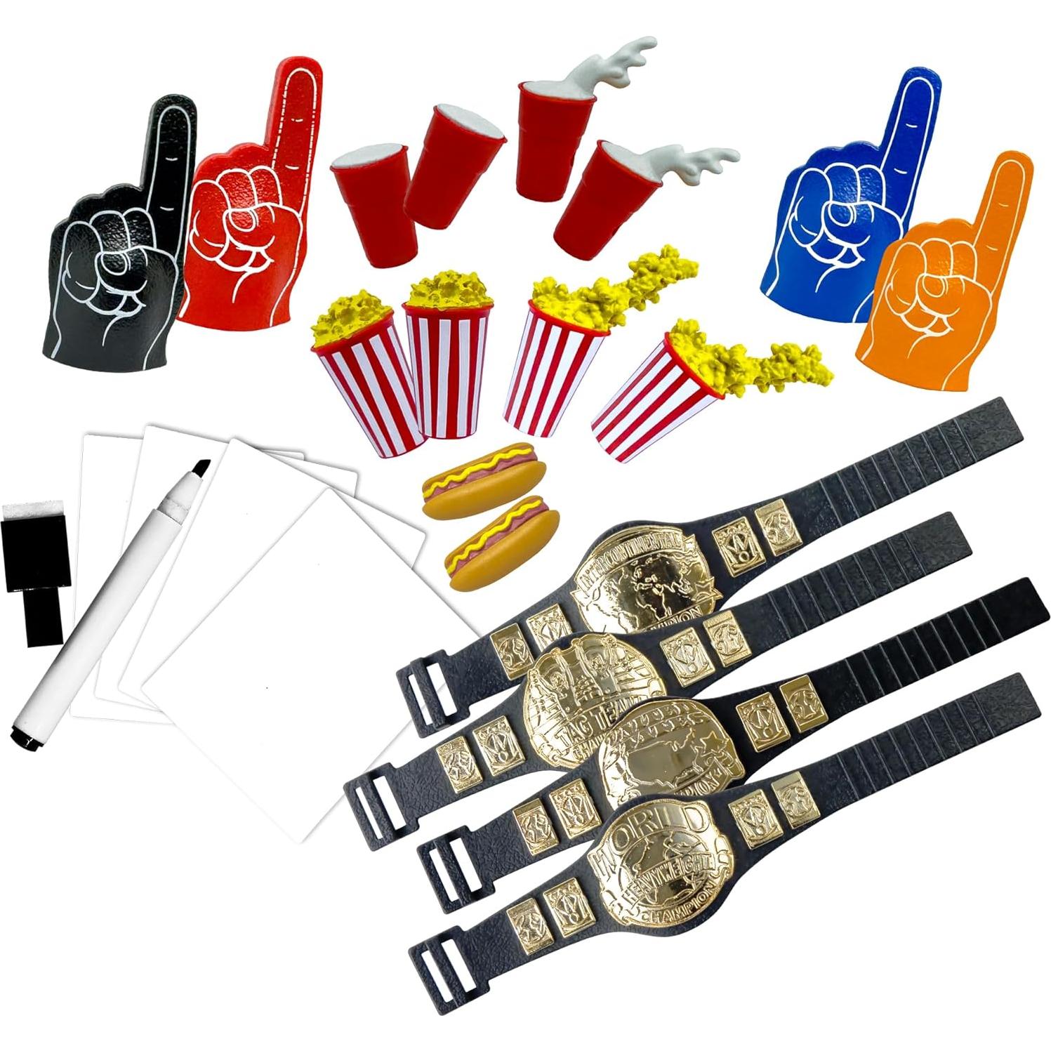 Paquete de Accesorios para Fans de Lucha Libre Figures Toy