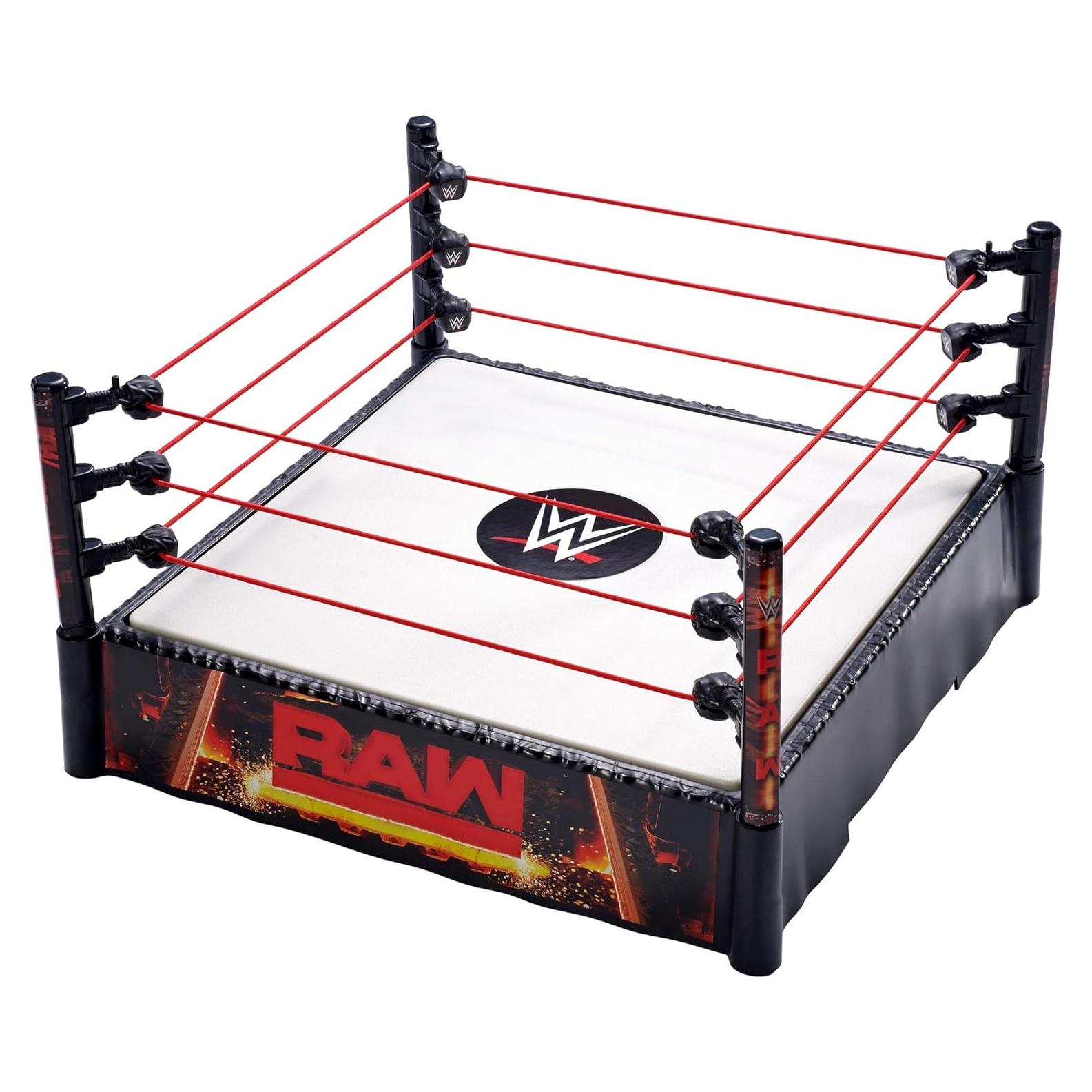 Anillo WWE Raw Mattel 35.56 cm Pro-Tension para Batallas