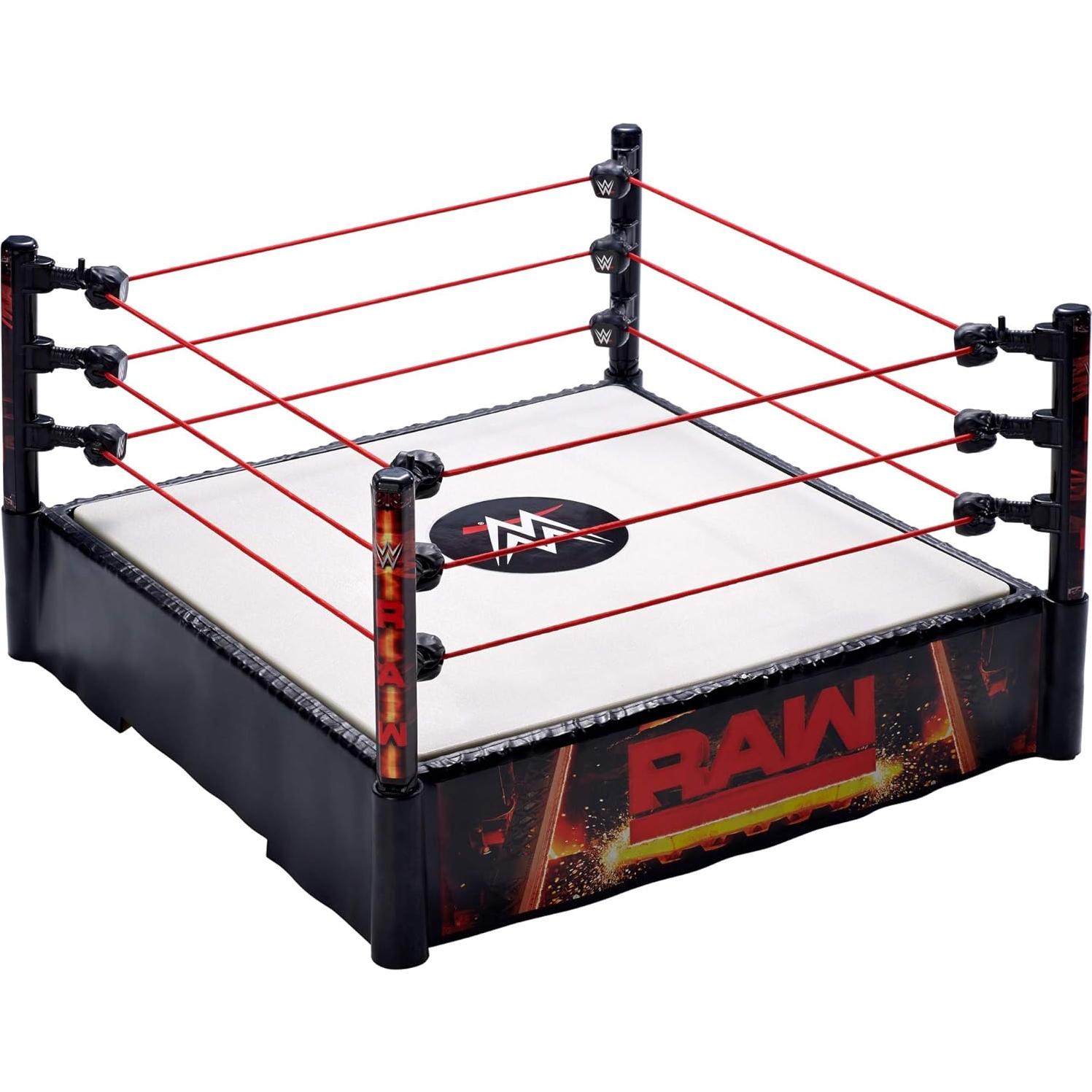 Anillo WWE Raw Mattel 35.56 cm Pro-Tension para Batallas