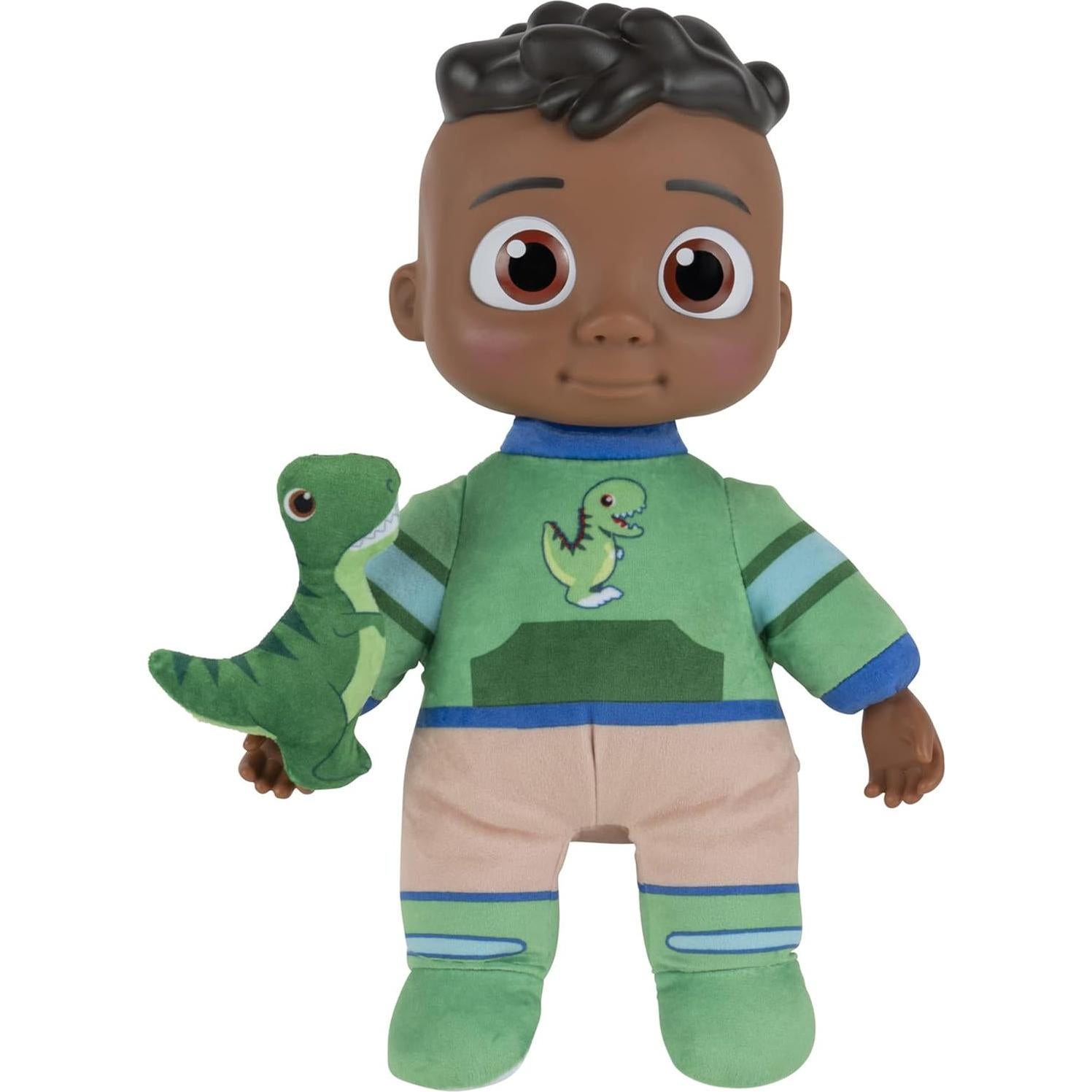Muñeco de Peluche CoComelon Mi Amigo Cody con Dinosaurio