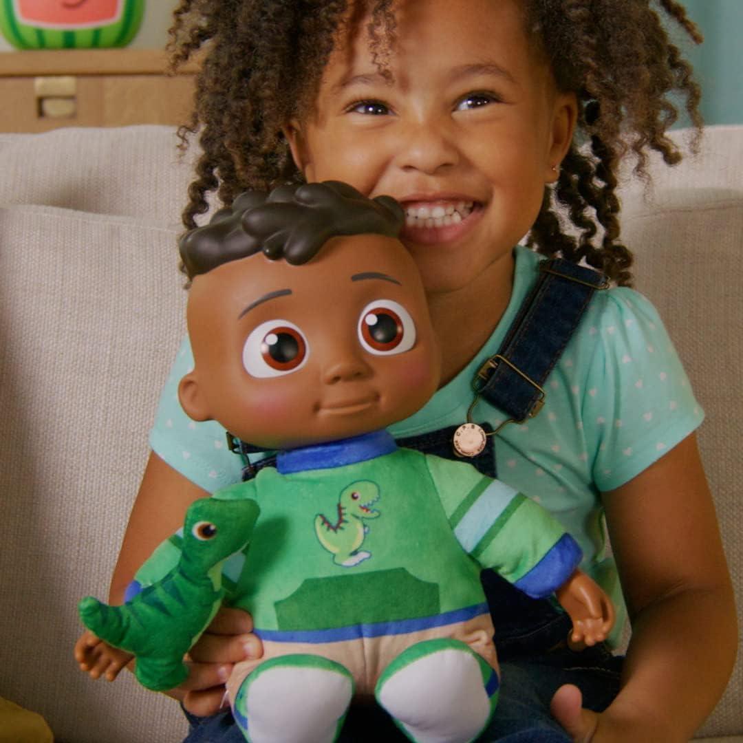 Muñeco de Peluche CoComelon Mi Amigo Cody con Dinosaurio