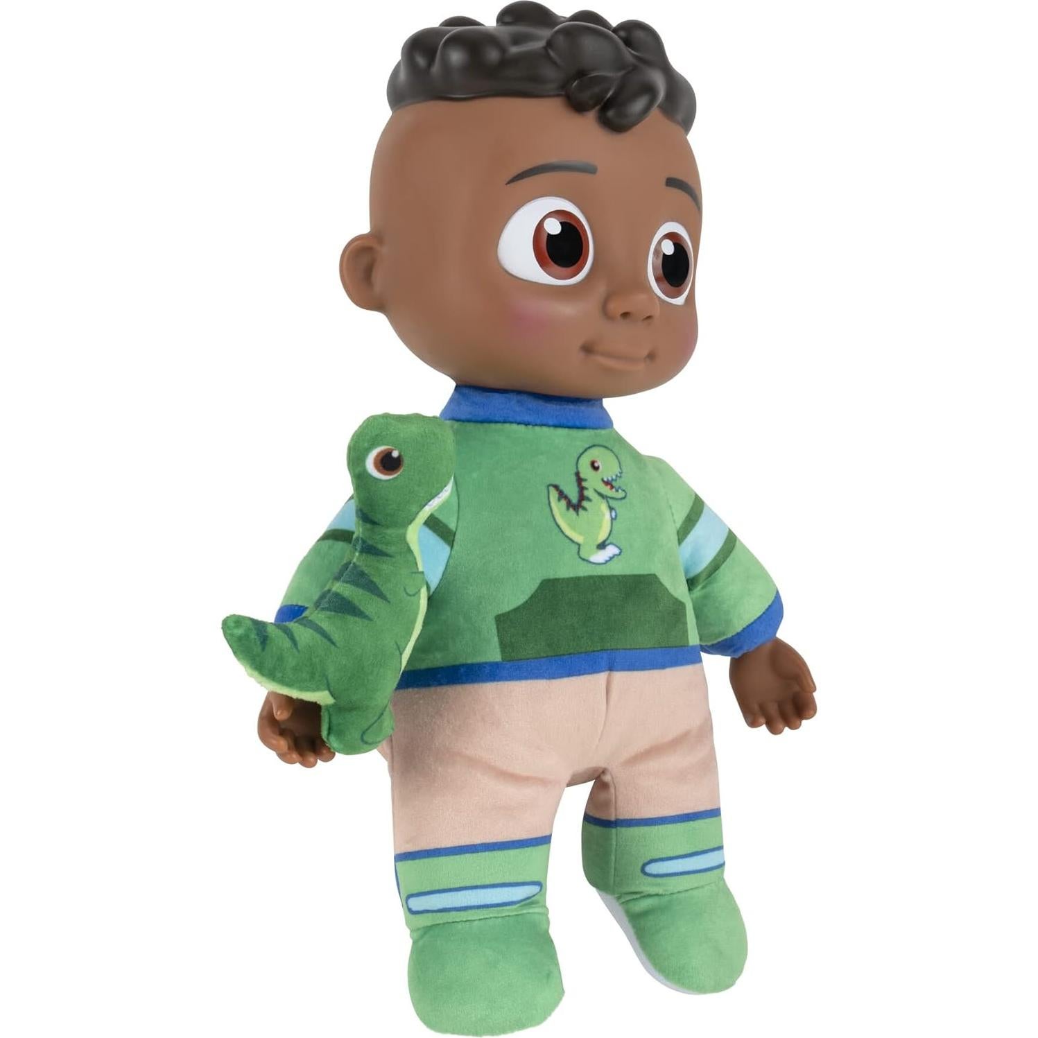 Muñeco de Peluche CoComelon Mi Amigo Cody con Dinosaurio