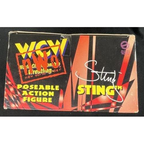 Figura de Acción Firmada Sting WCW 30.48 cm JSA COA
