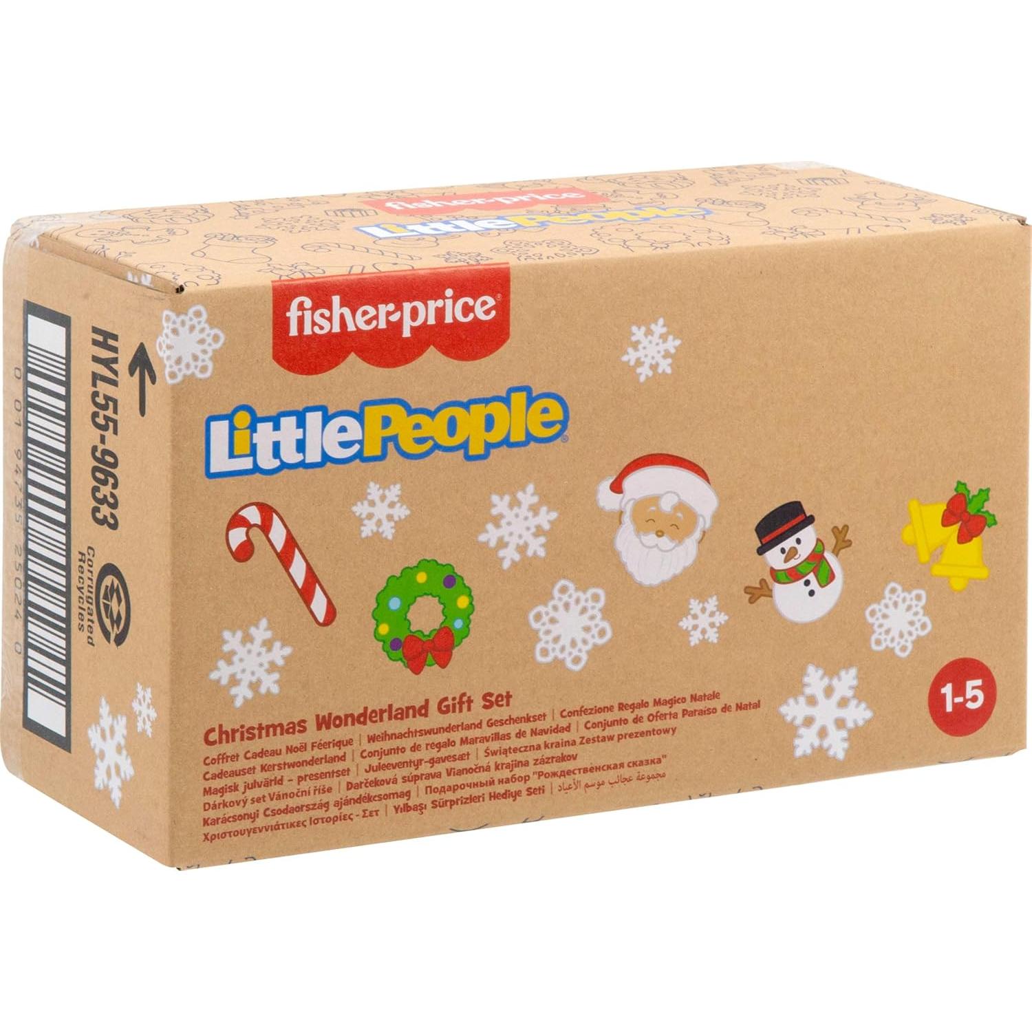 Set de Juguete Navideño Fisher-Price Little People con Santa