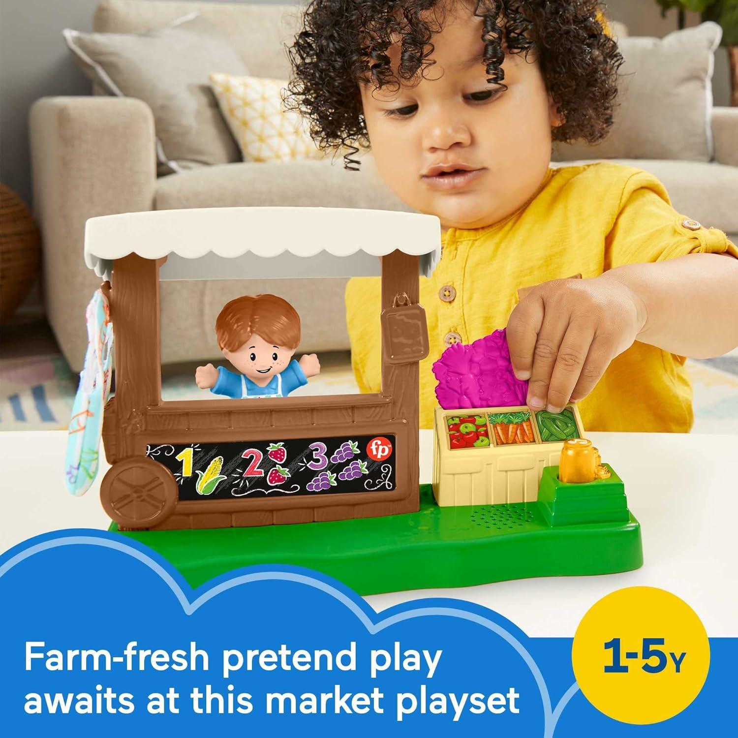 Juguete Fisher-Price Little People Mercado de Agricultores con Sonidos