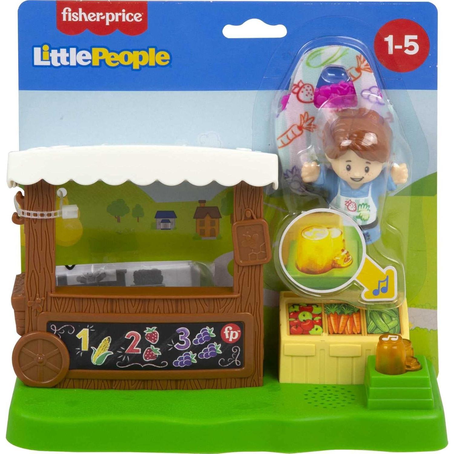 Juguete Fisher-Price Little People Mercado de Agricultores con Sonidos