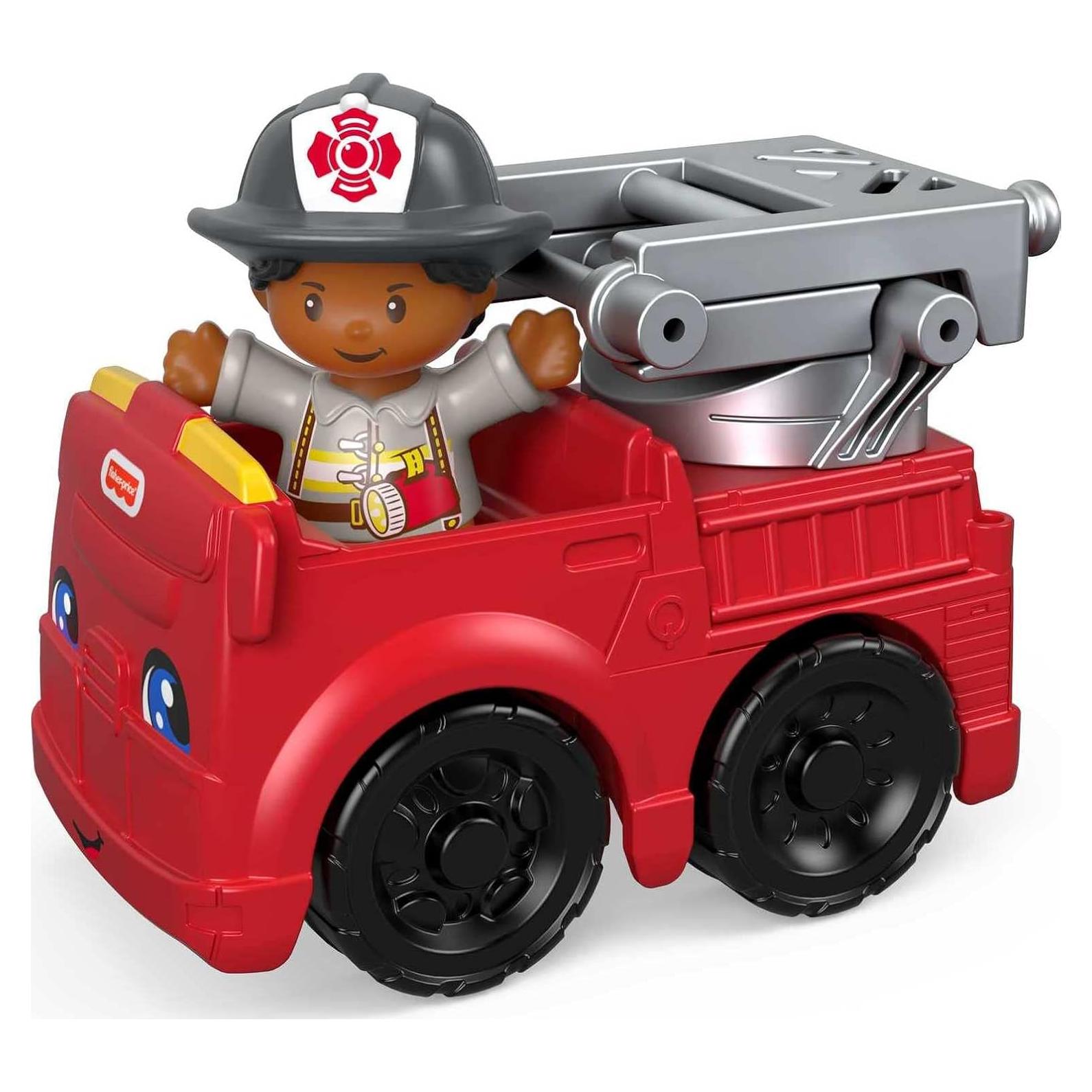 Camión de Bomberos Fisher-Price Little People con Figura