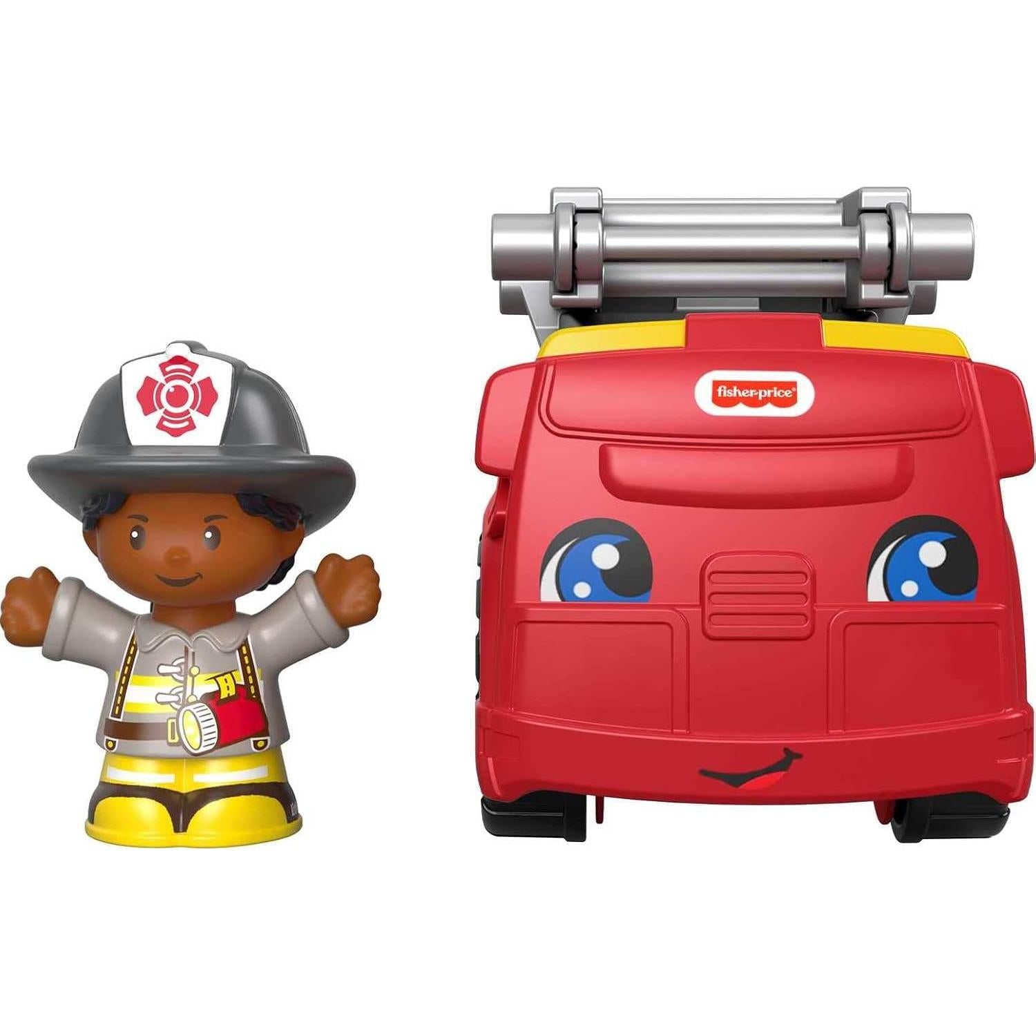 Camión de Bomberos Fisher-Price Little People con Figura