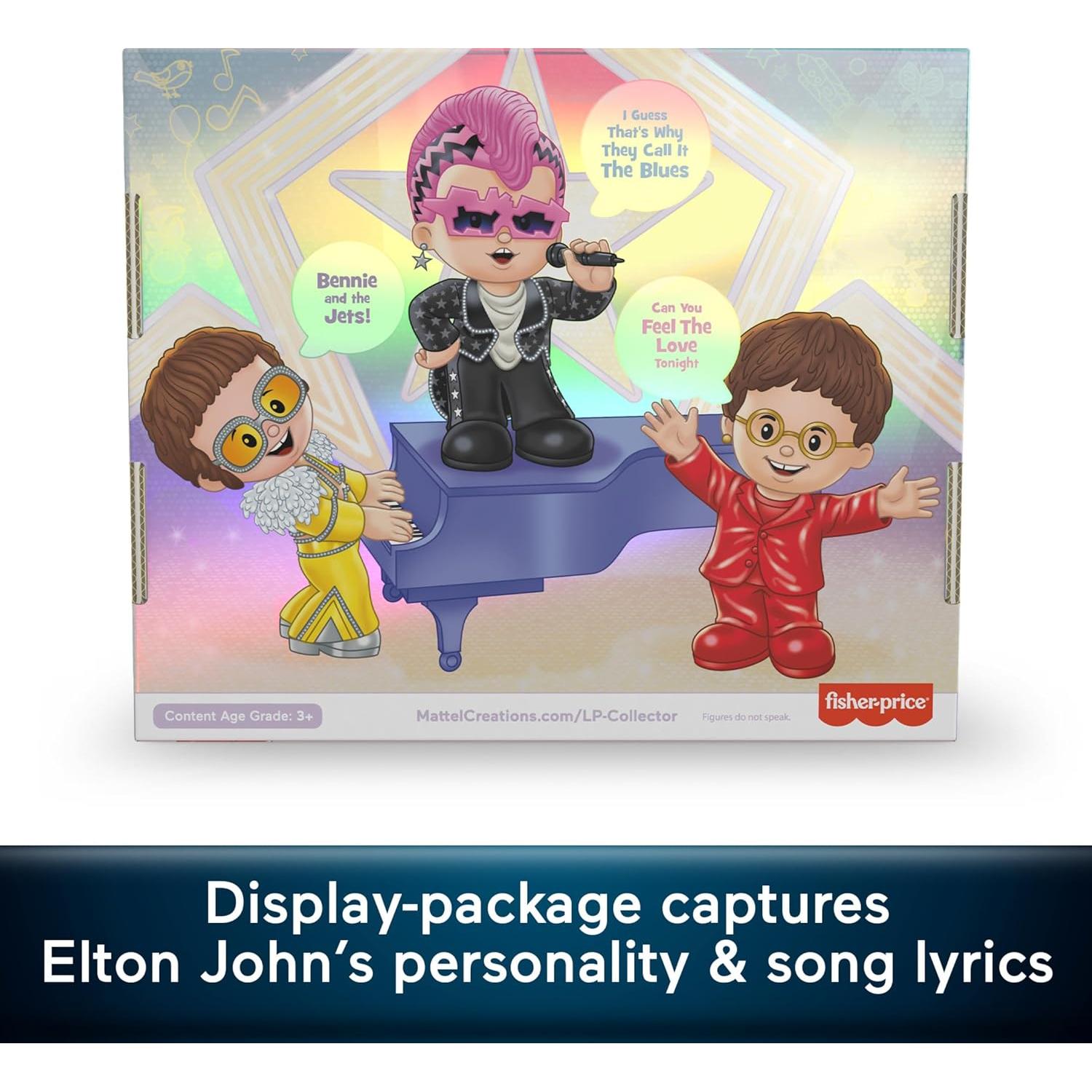 Conjunto de Figuras Coleccionables Elton John Little People