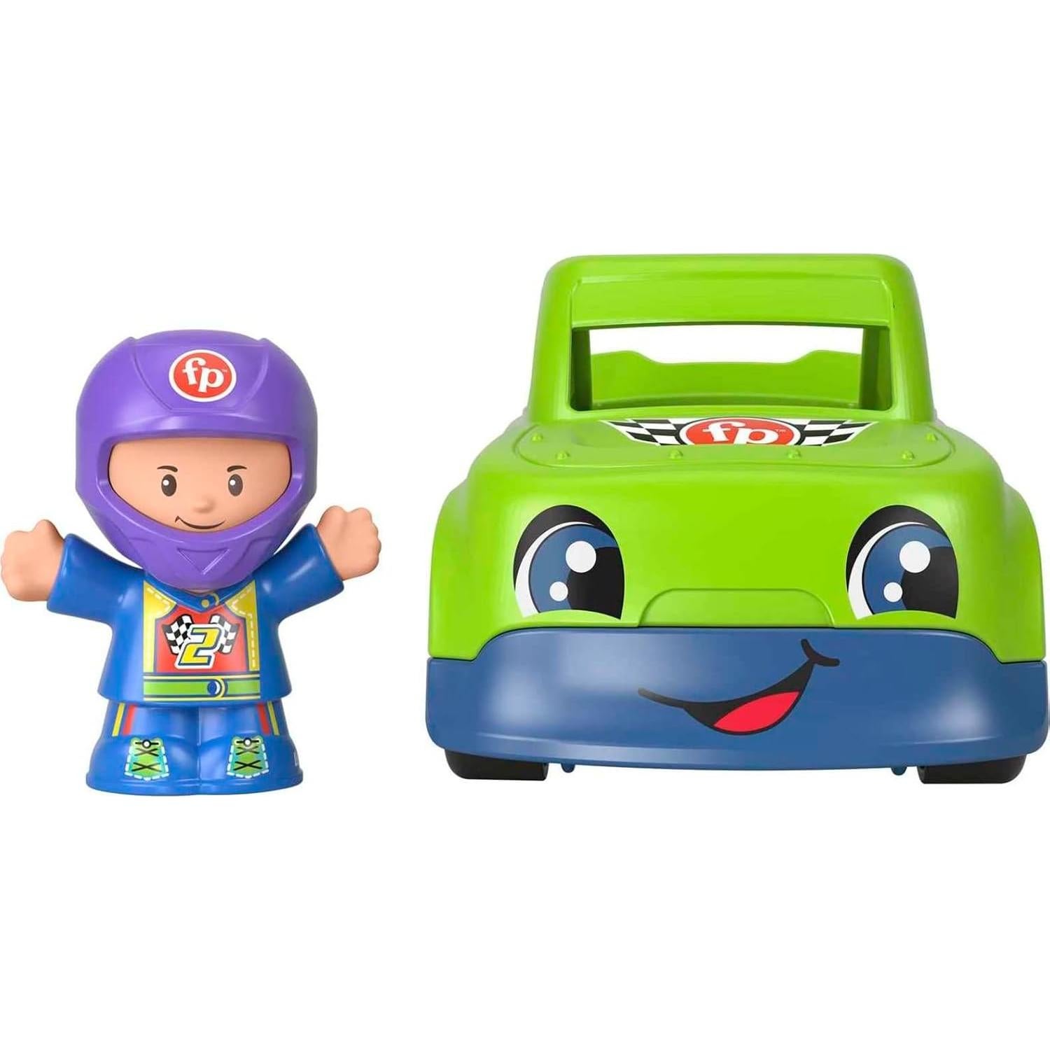 Coche de Carreras Fisher-Price Little People para Niños 1-5 Años