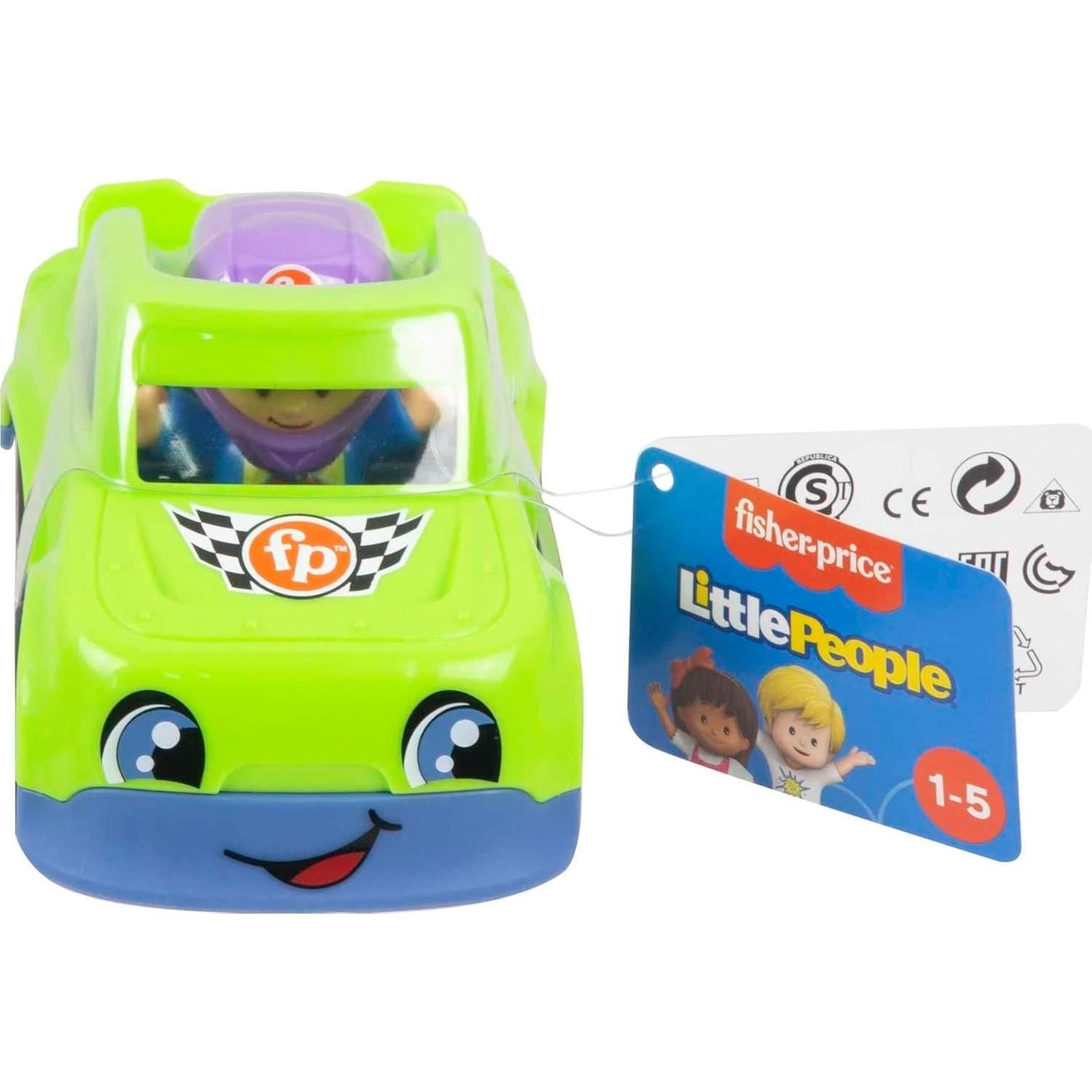 Coche de Carreras Fisher-Price Little People para Niños 1-5 Años