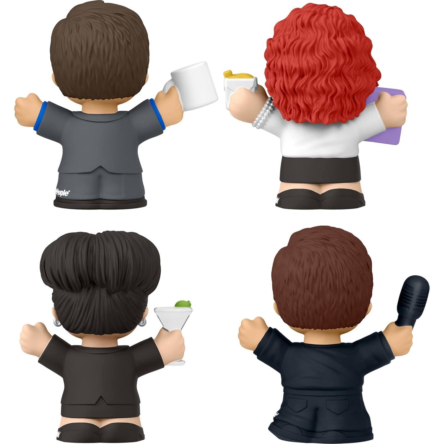 Conjunto de Figuras Coleccionables Little People Will y Grace - 4 Piezas
