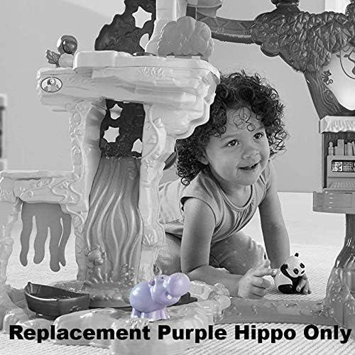 Repuesto Fisher-Price Hipopótamo Morado FHF35 para Juego Safari