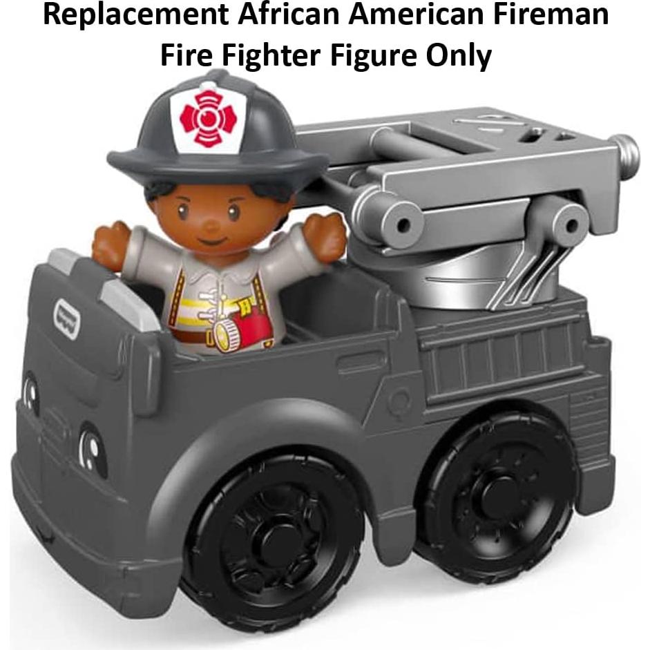 Figura de Bombero Africano Americano Fisher-Price GGT34