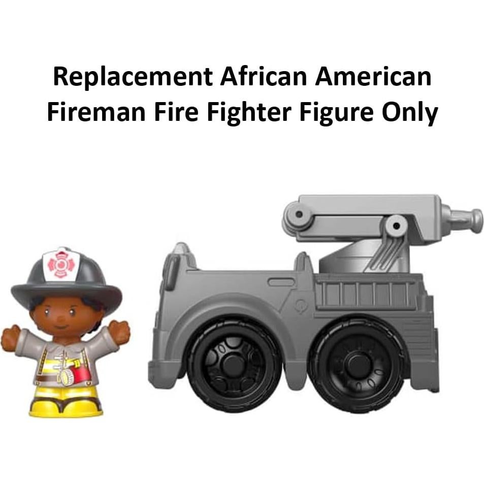 Figura de Bombero Africano Americano Fisher-Price GGT34
