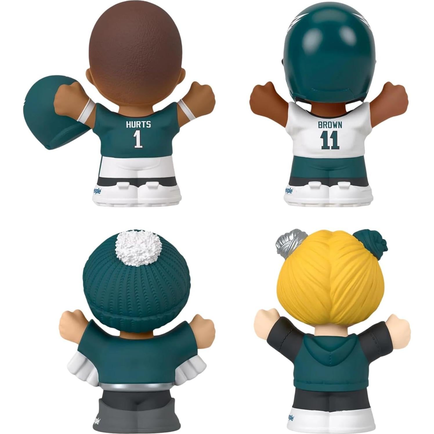 Conjunto de Figuras Coleccionables Little People NFL Eagles