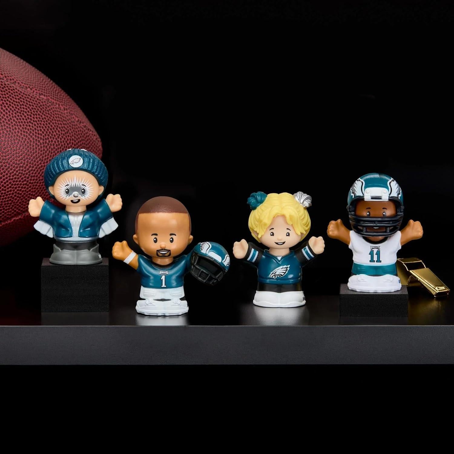 Conjunto de Figuras Coleccionables Little People NFL Eagles