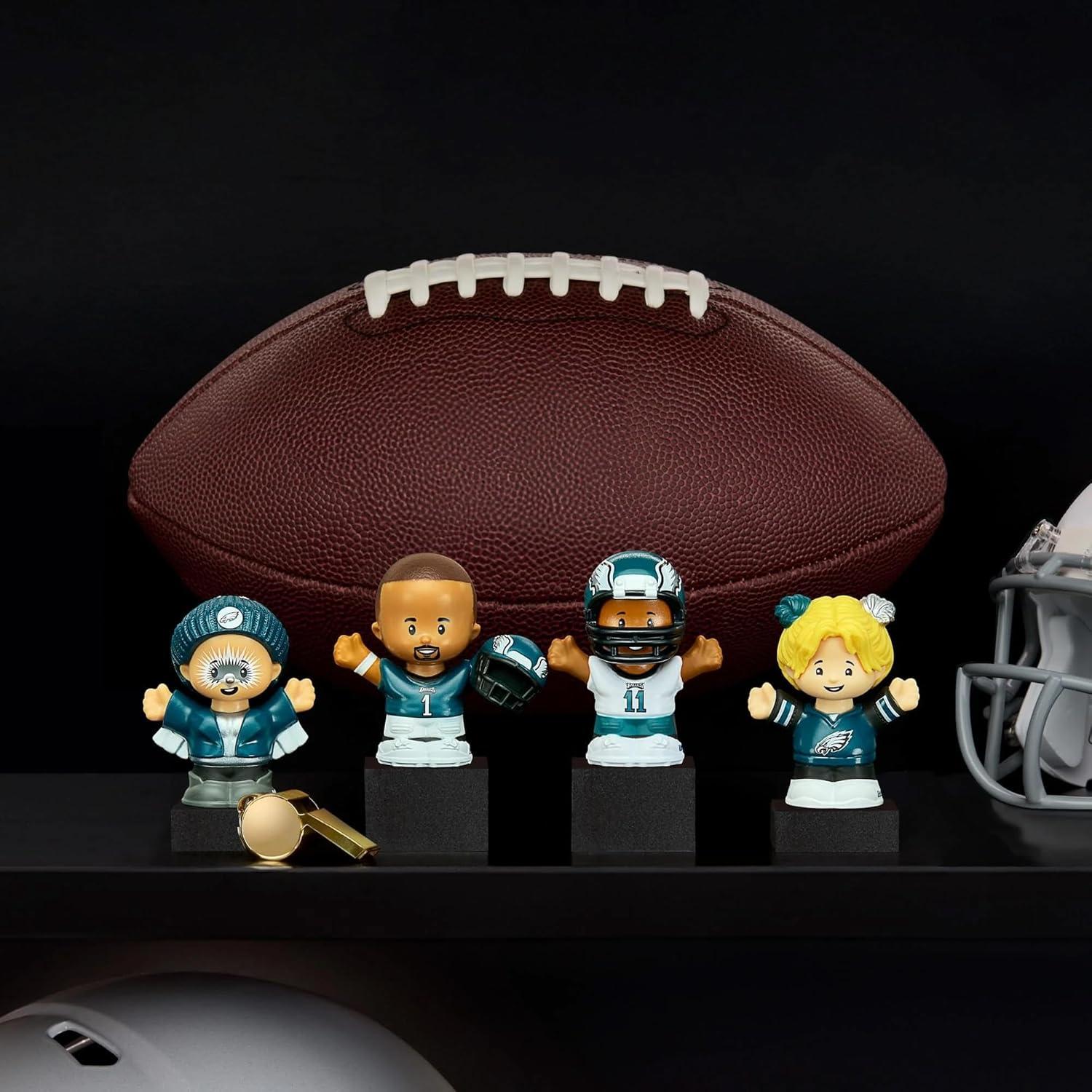 Conjunto de Figuras Coleccionables Little People NFL Eagles