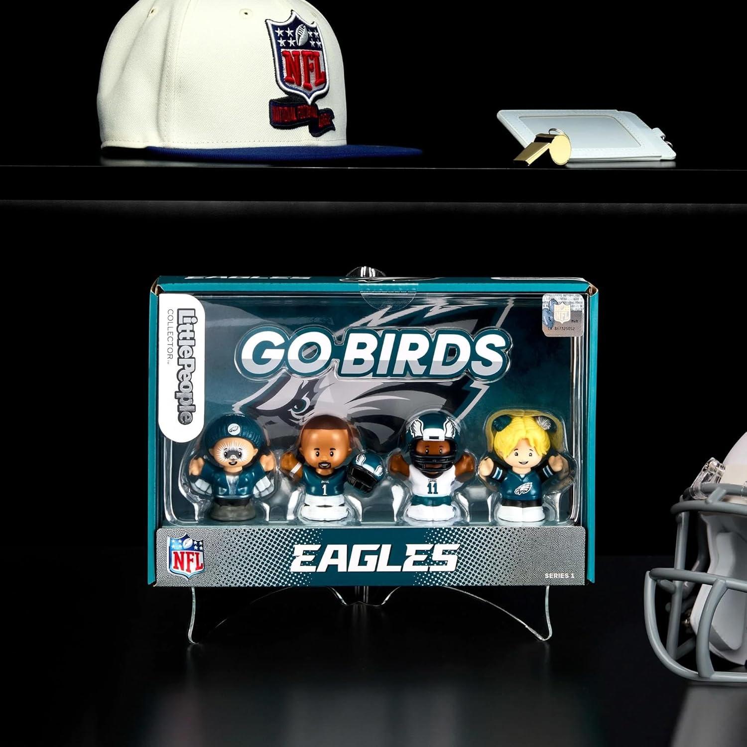 Conjunto de Figuras Coleccionables Little People NFL Eagles