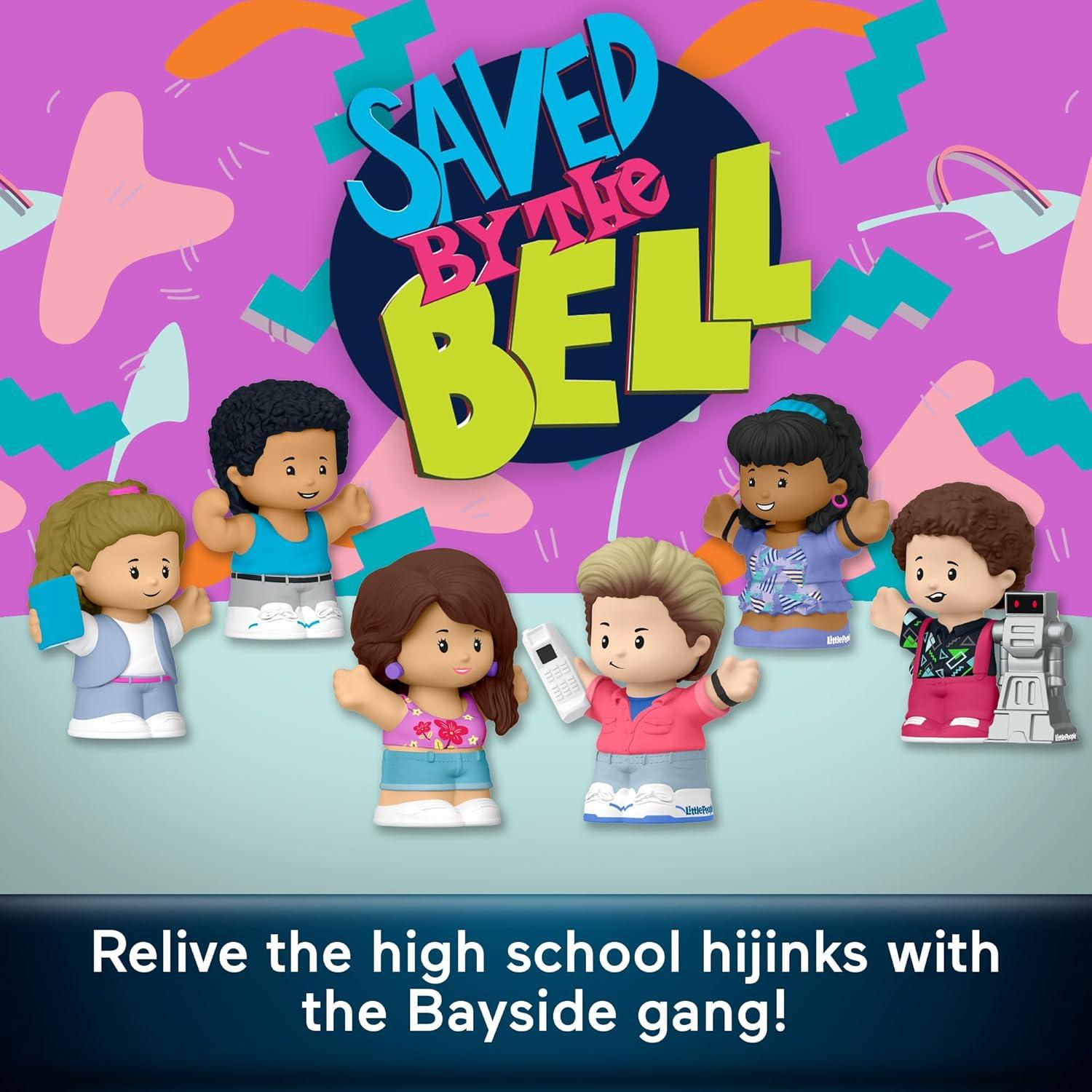 Conjunto de Figuras Little People Collector Fisher-Price Saved by the Bell