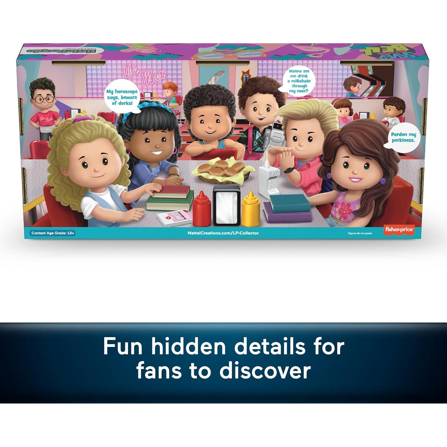 Conjunto de Figuras Little People Collector Fisher-Price Saved by the Bell