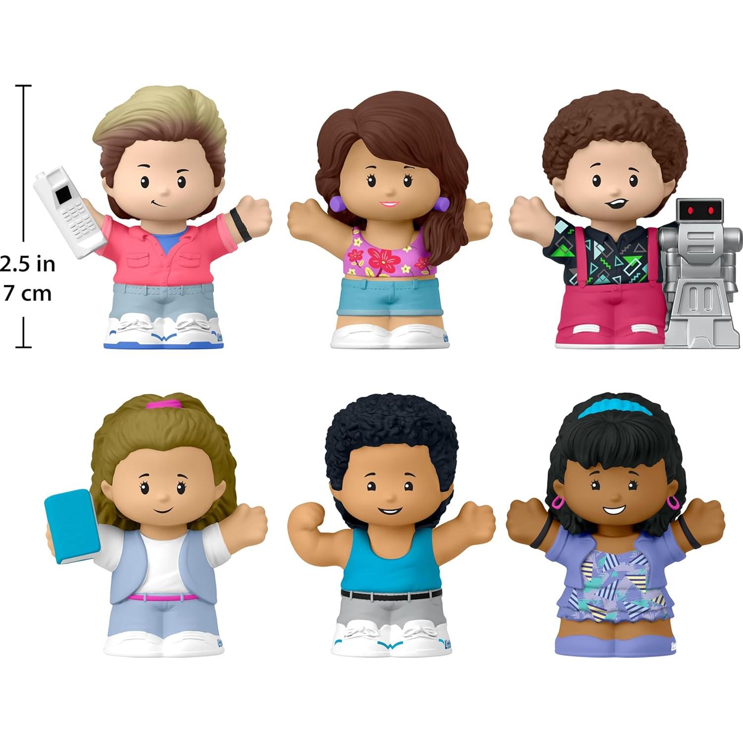 Conjunto de Figuras Little People Collector Fisher-Price Saved by the Bell