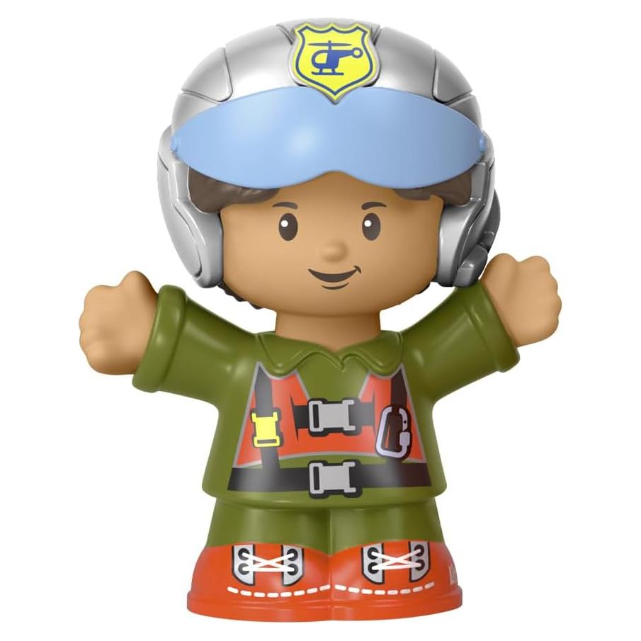 Figura de Piloto de Helicóptero Fisher-Price GTT72 Repuesto