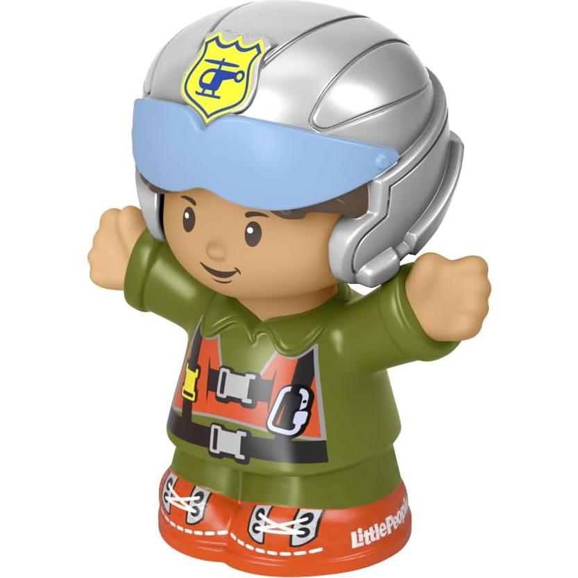 Figura de Piloto de Helicóptero Fisher-Price GTT72 Repuesto