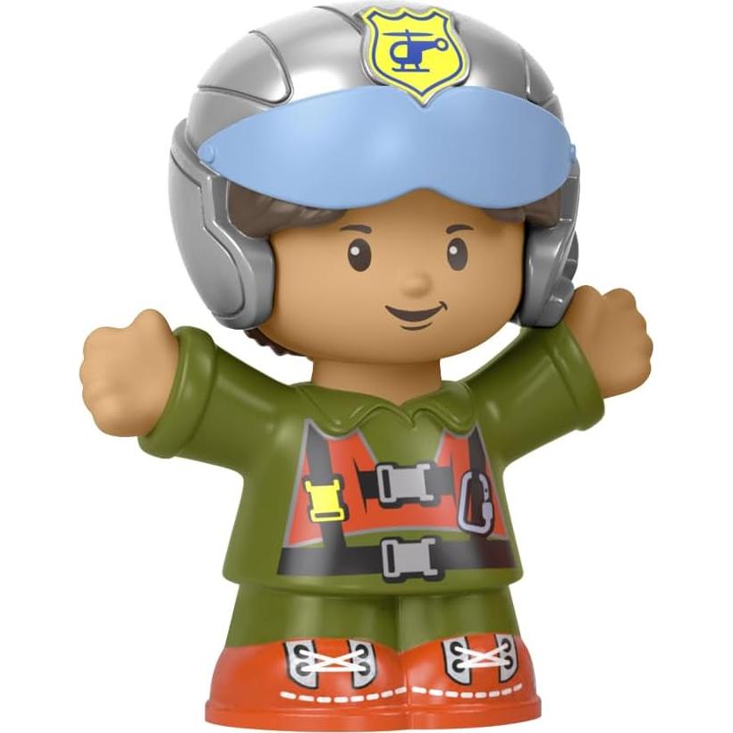 Figura de Piloto de Helicóptero Fisher-Price GTT72 Repuesto